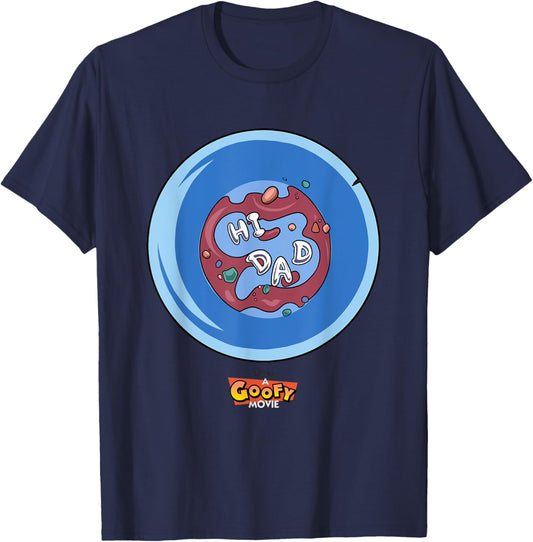 Disney A Goofy Movie Father's Day Hi Dad Big Chest Poster T-Shirt