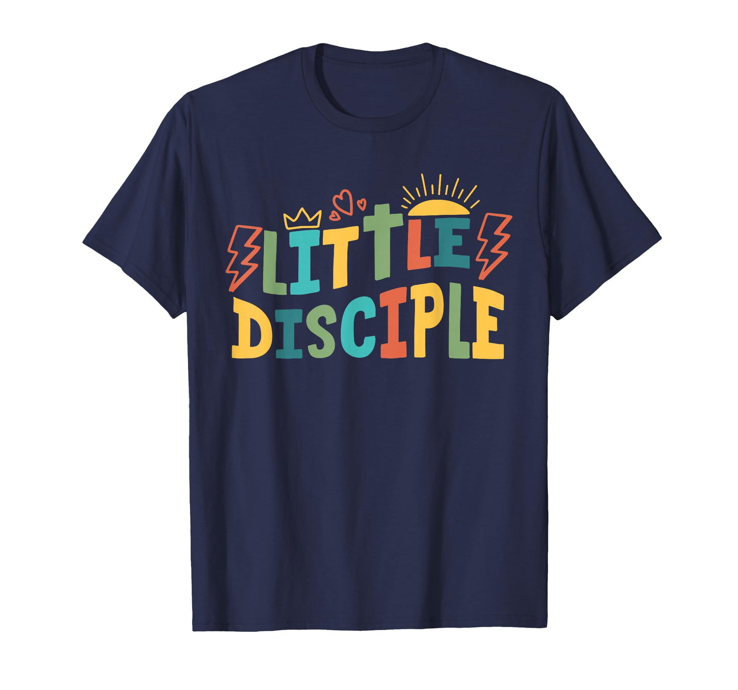 Little Disciple Kids Christian Toddler Religious Youth Jesus T-Shirt