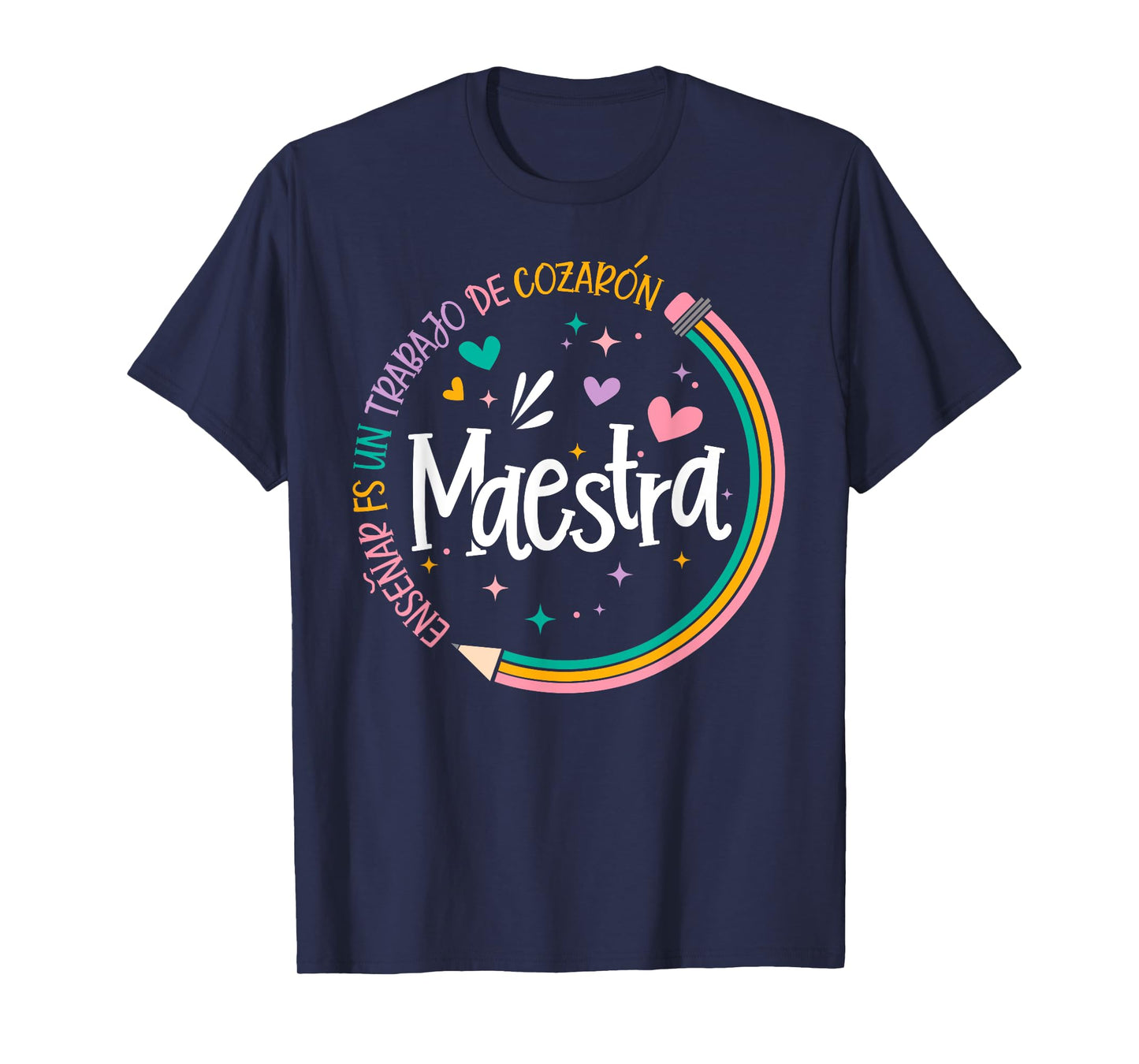 Maestra Spanish Teacher Back To School First Day Of School T-Shirt