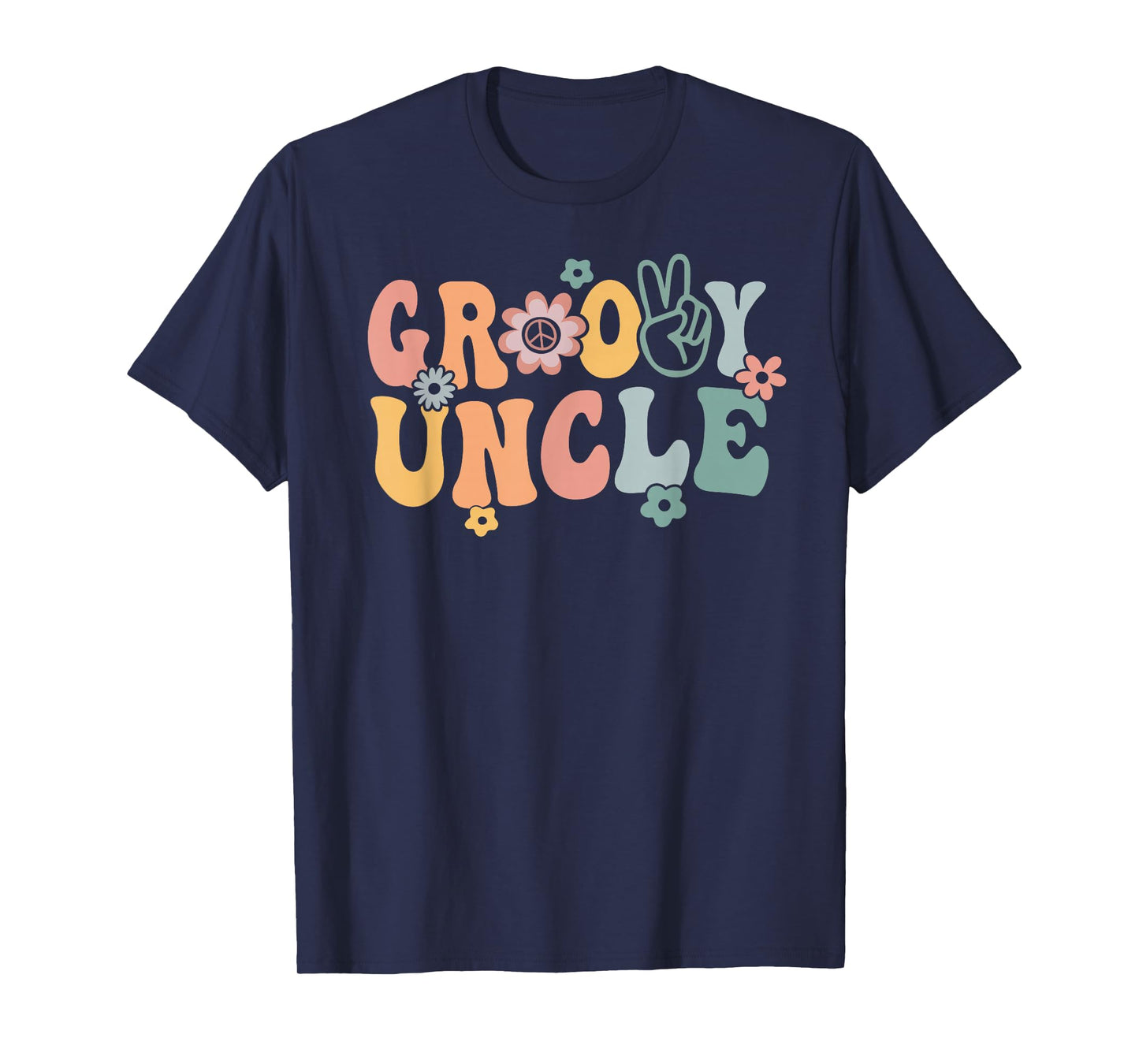 Groovy Uncle Retro Tio Matching Family 1st Birthday Party T-Shirt