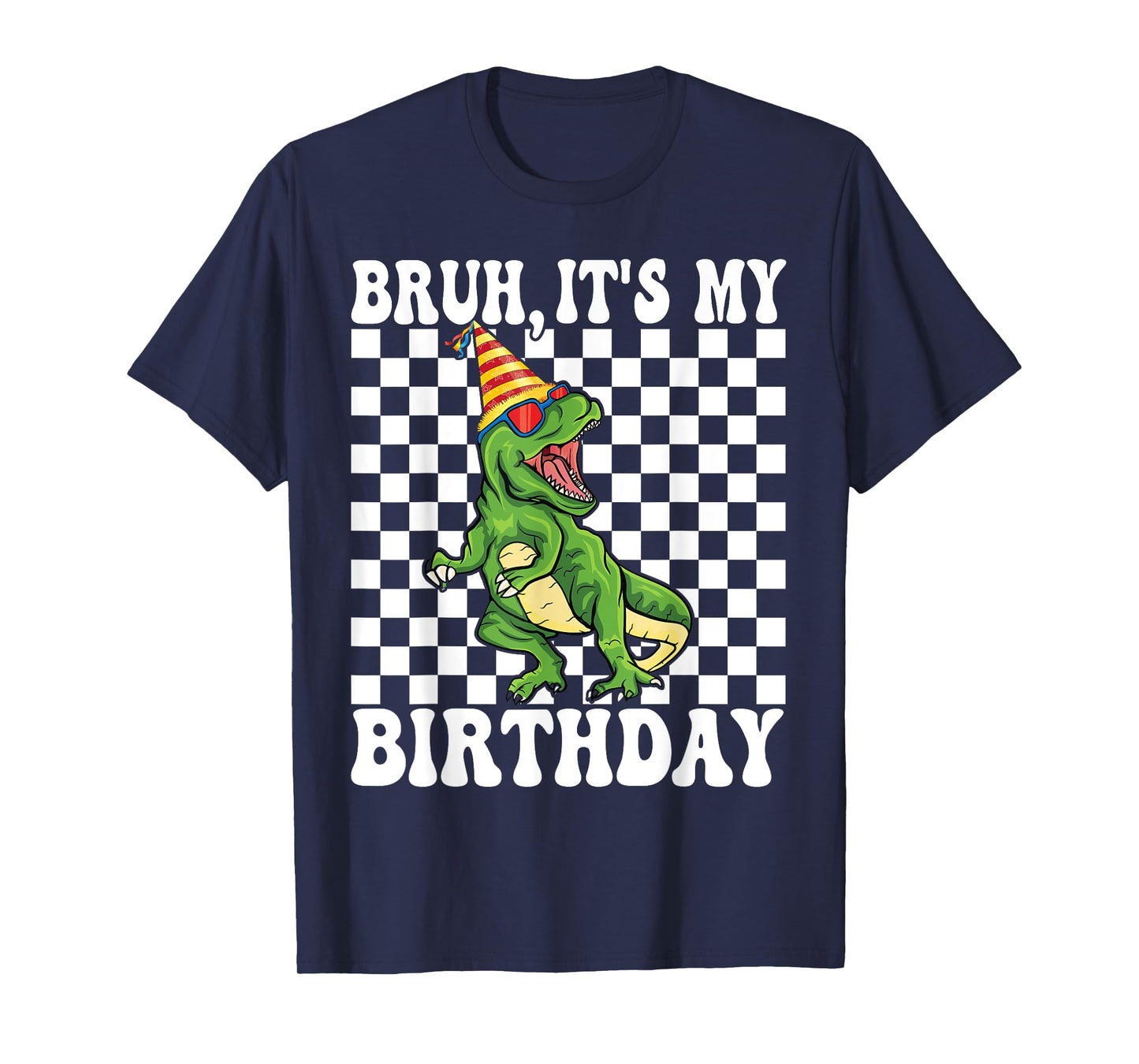 It's My Birthday Happy Kids T-Rex Boys - dino birthday party T-Shirt