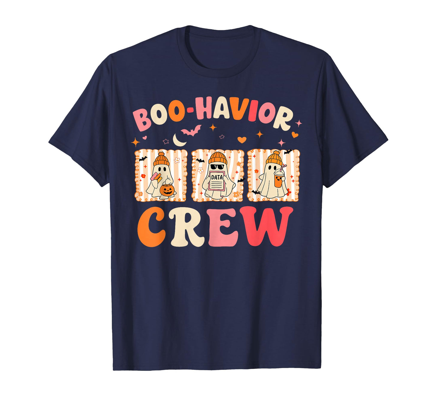Boo Havior Crew Behavior Analyst Halloween ABA RBT T-Shirt