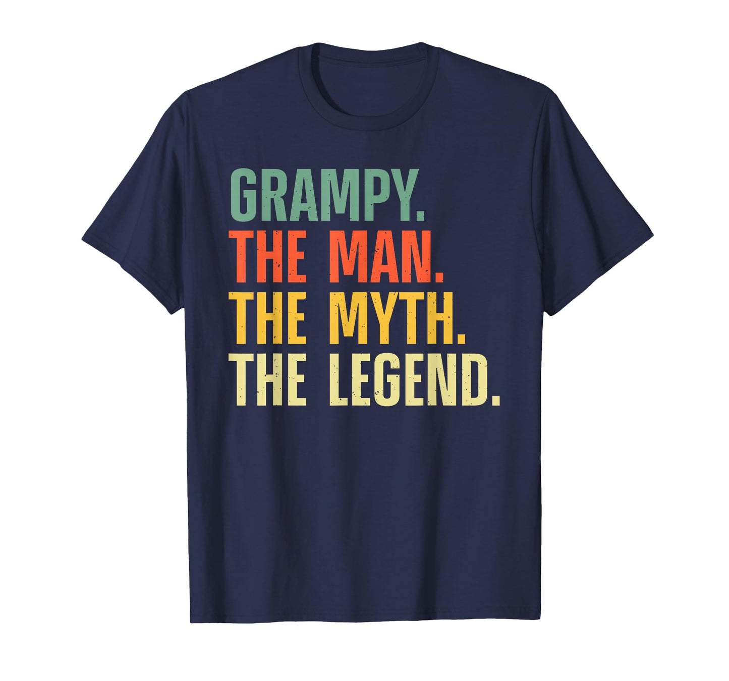 Grampy Design For Grandpa Grandfather From Grandkids Grampy T-Shirt
