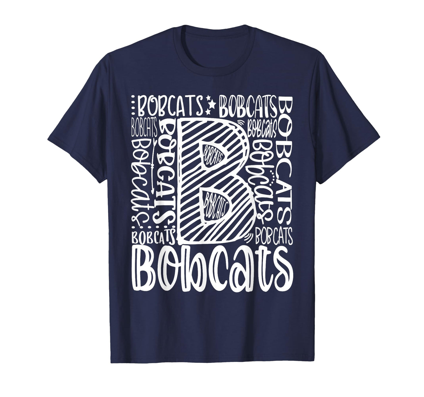 Bobcat School Spirit Leopard Sport Fan Game Day Party Men Women Kids T-Shirt