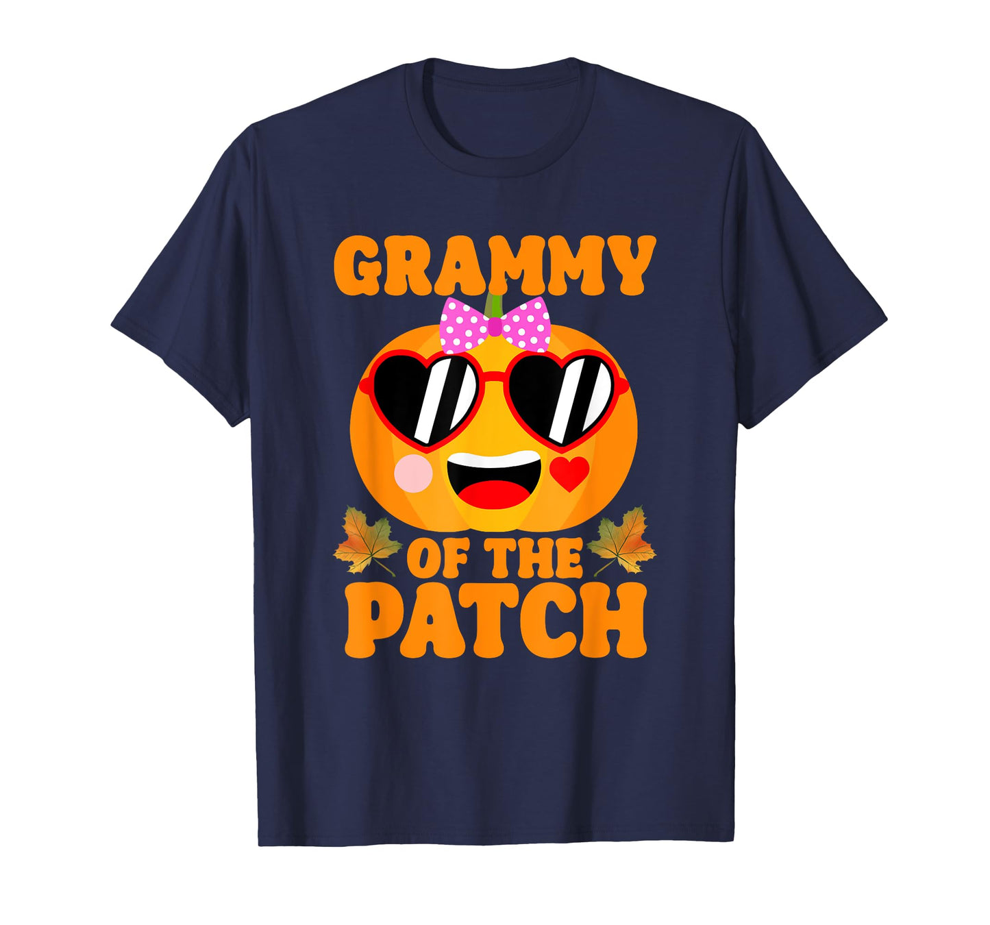 Grammy Of The Patch Pumpkin Halloween Family Matching T-Shirt