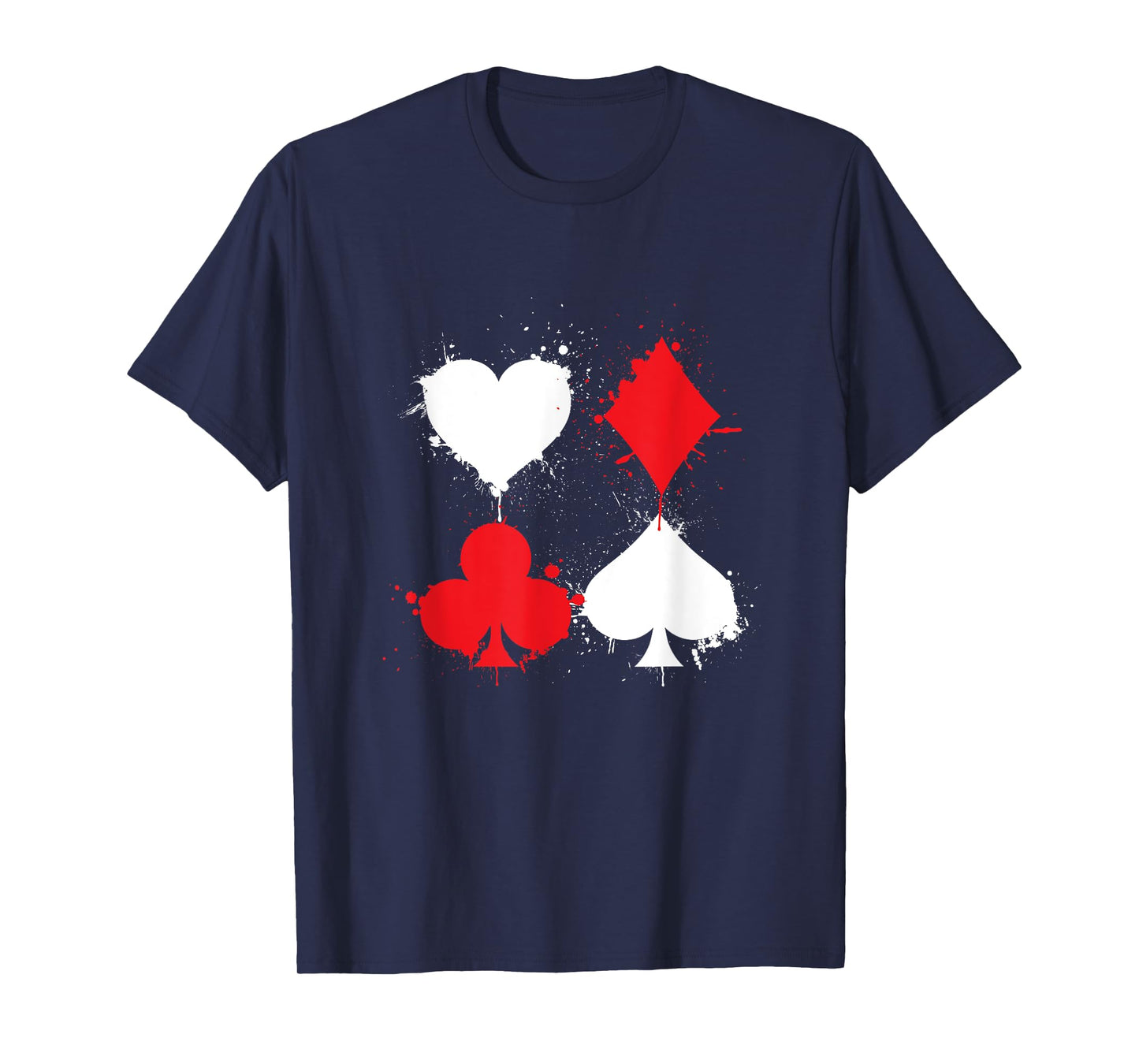 Casino Card Game Poker Game All In Cards Spades T-Shirt