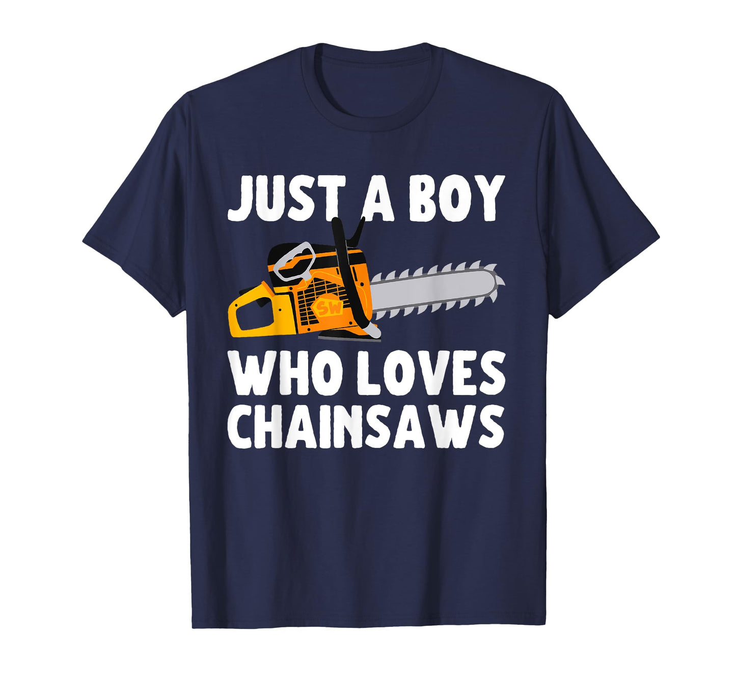 Cool Chainsaw For Boys Kids Lumberjack Arborist Tree Logger T-Shirt