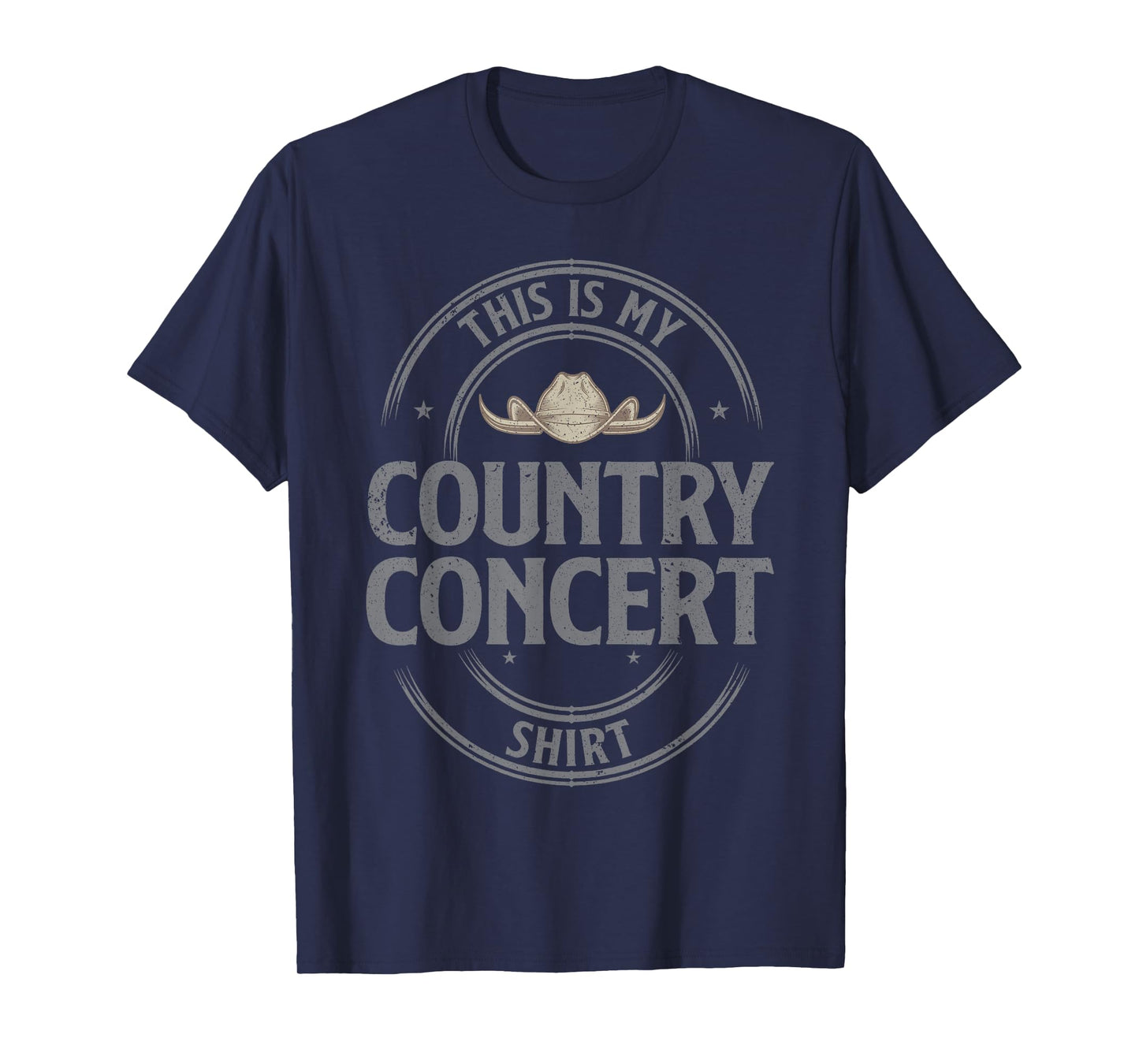Cool Country Concert Art For Men Women Country Music Lover T-Shirt