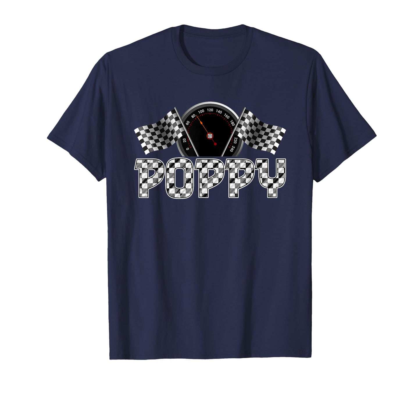 Poppy Pit Crew Family Racing Birthday Race Car T-Shirt