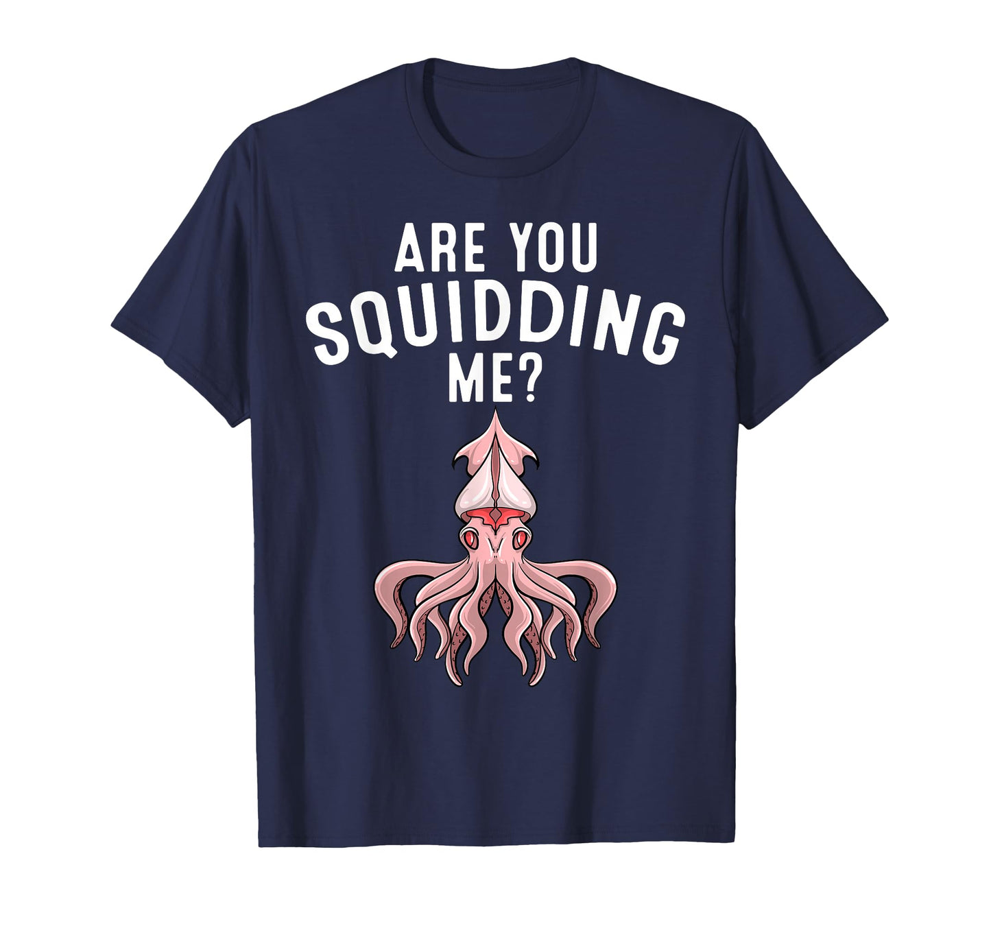 Squid Costume for Men Women Kids Adults Octopus Squid Lovers T-Shirt