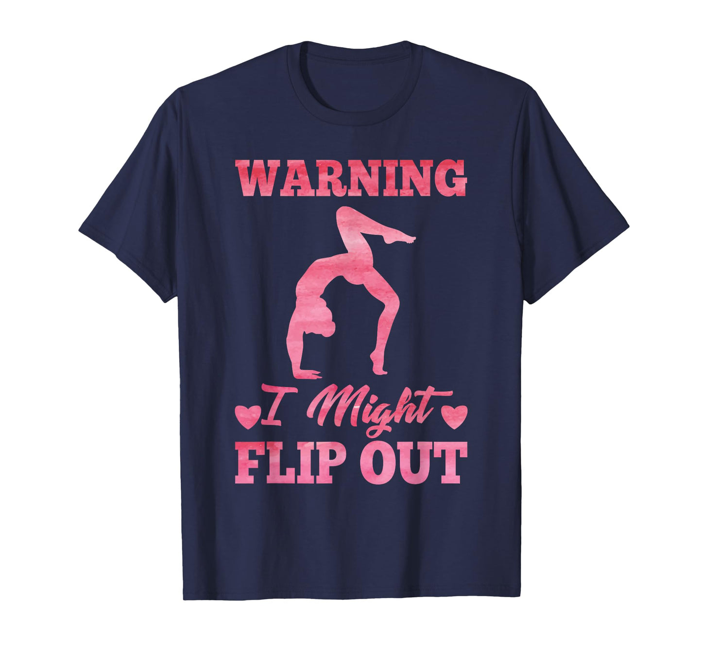 Cute Gymnastics Art for Girls Kids Women Tumbling Gymnast T-Shirt