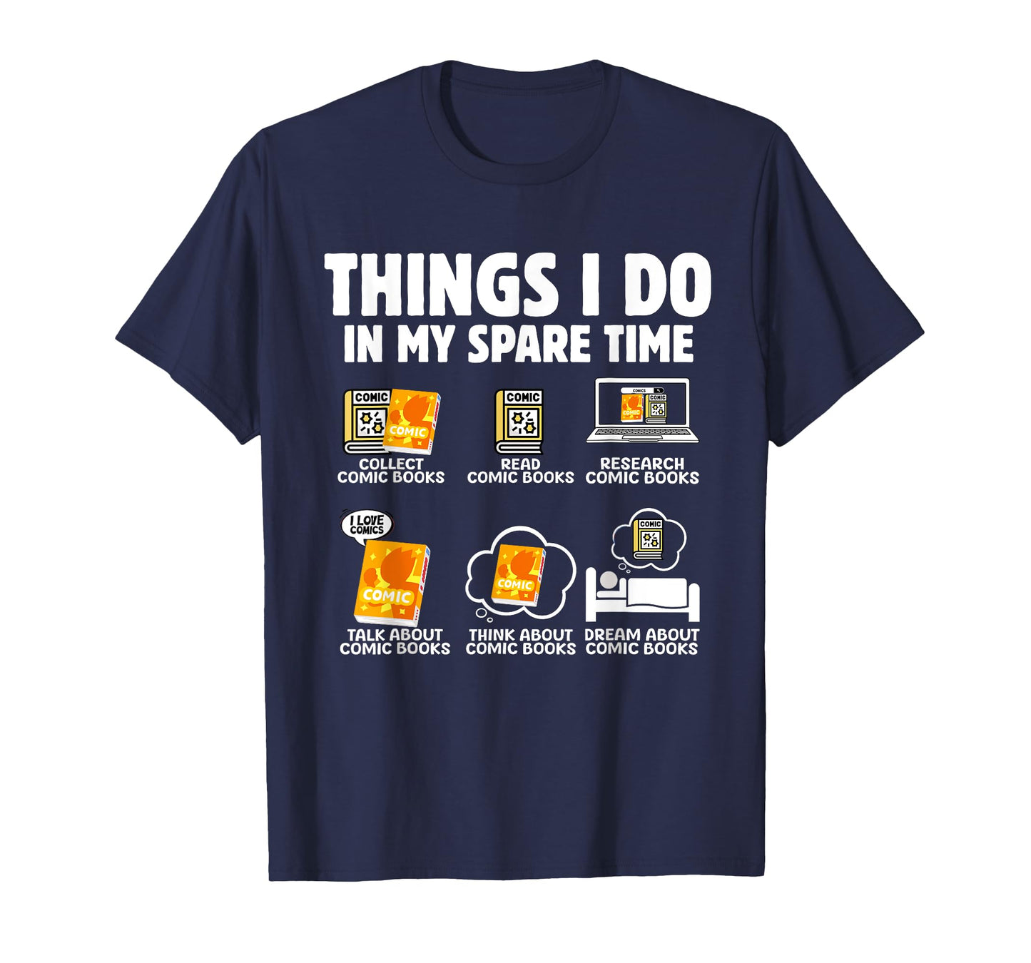 Best Comic Book Design For Men Women Comic Book Collectors T-Shirt