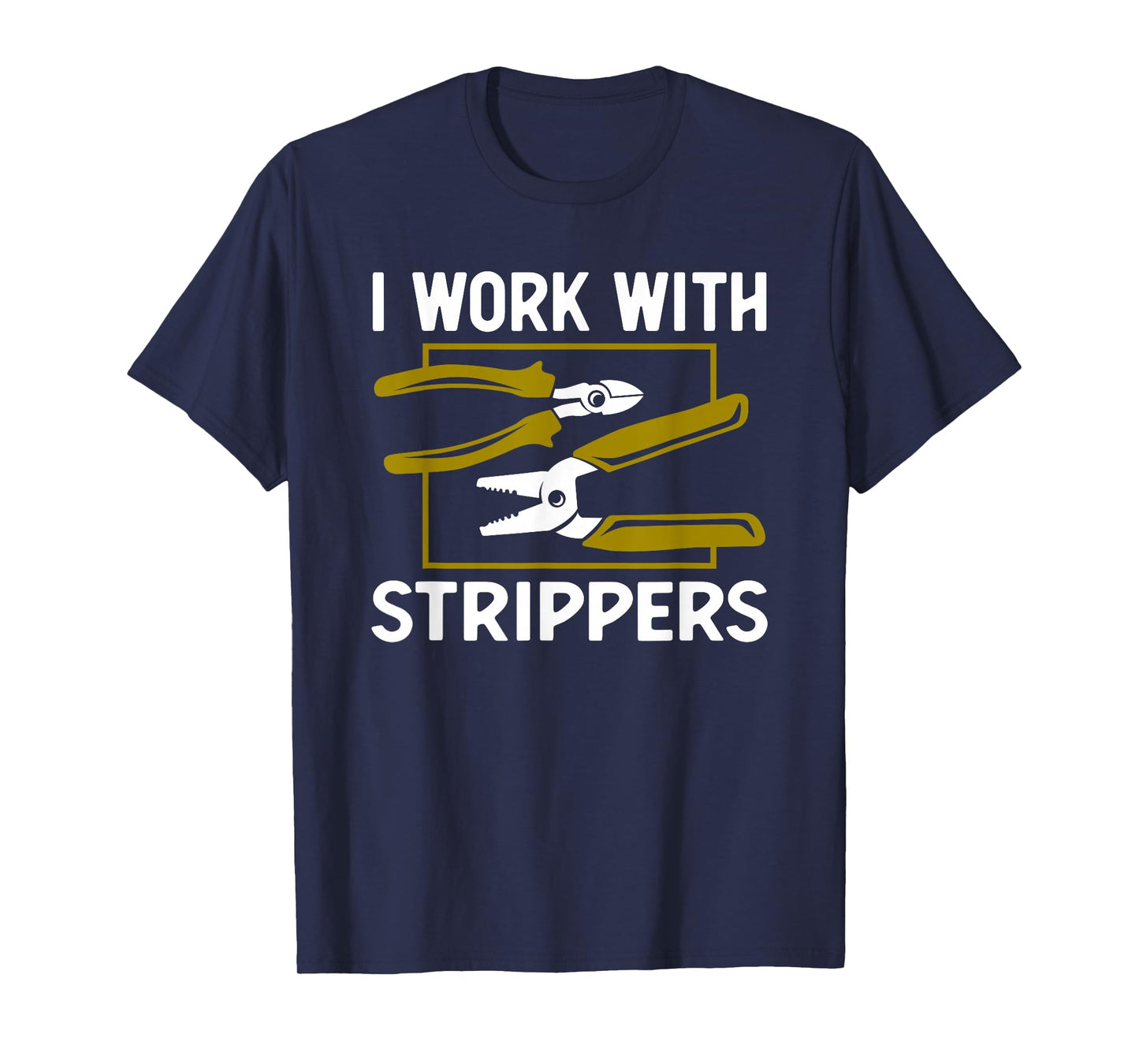 Funny Electrician Art For Men Dad Electronic Gag Electrician T-Shirt