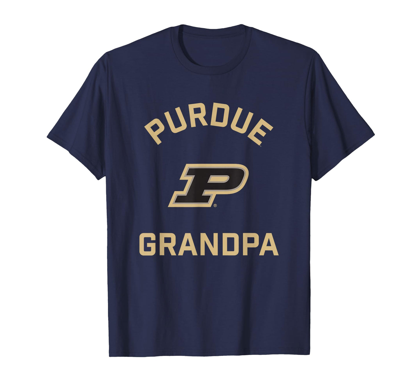 Purdue University Boilermakers Arched Grandpa T-Shirt