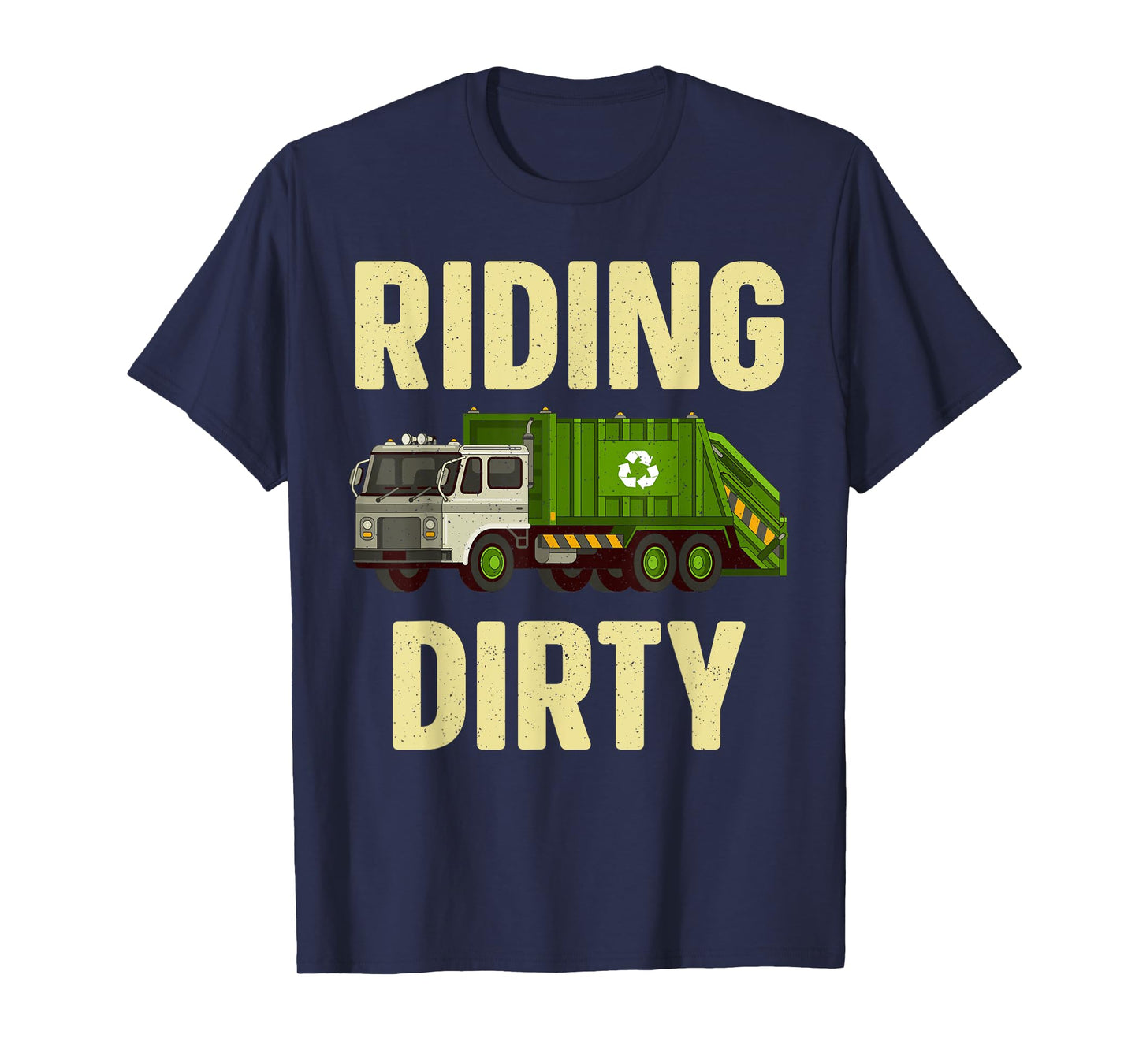 Funny Garbage Truck Art For Toddler Boys Trash Garbage Truck T-Shirt