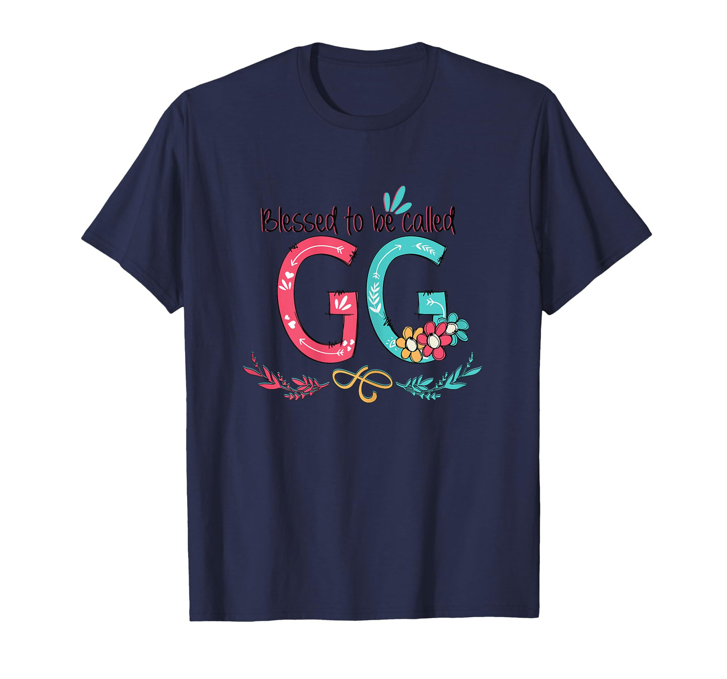 Blessed to be called GG Colorful gifts-Grandma tee T-Shirt