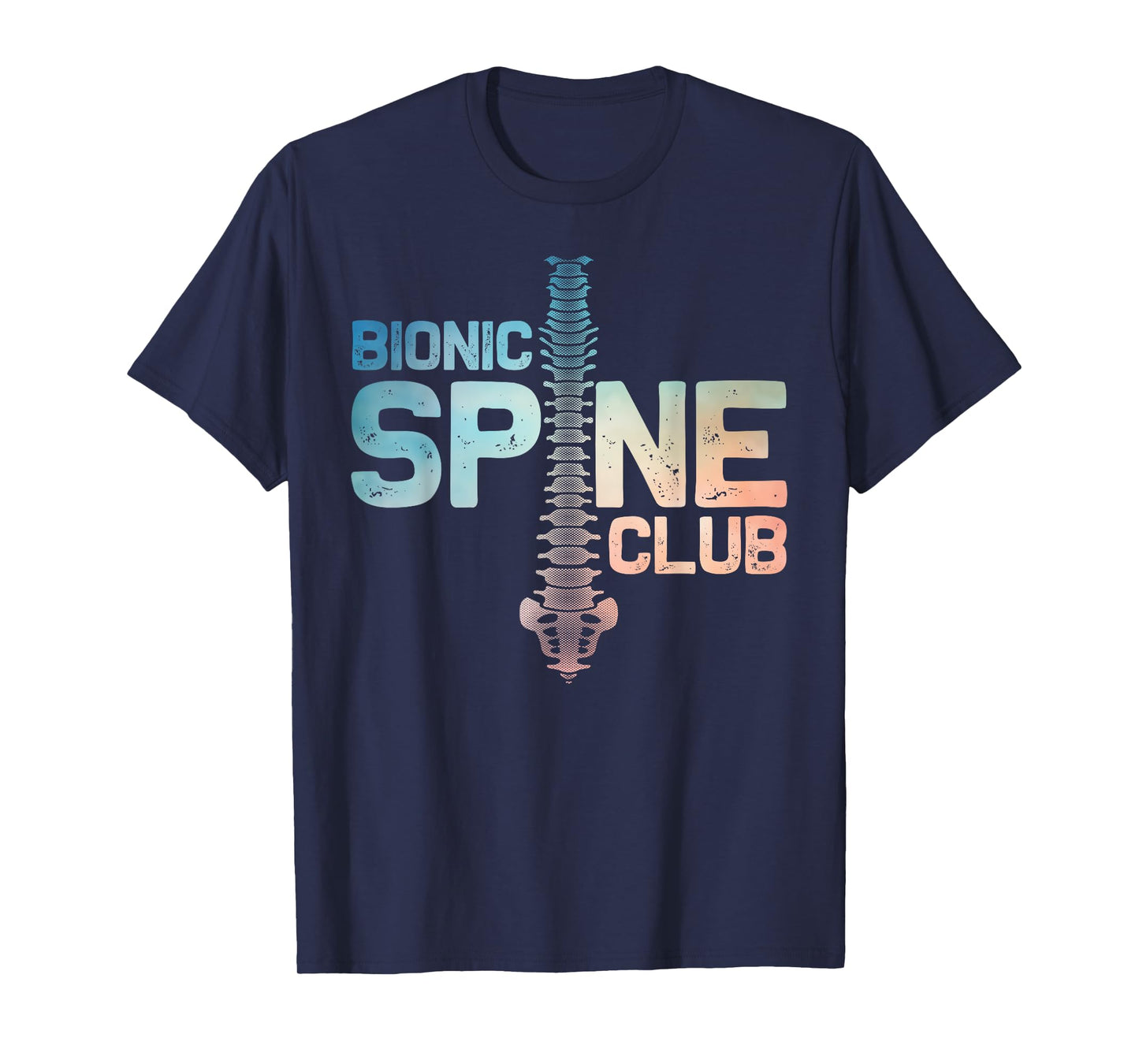 Post Spine Surgery Art For Men Women Bionic Spine Surgery T-Shirt