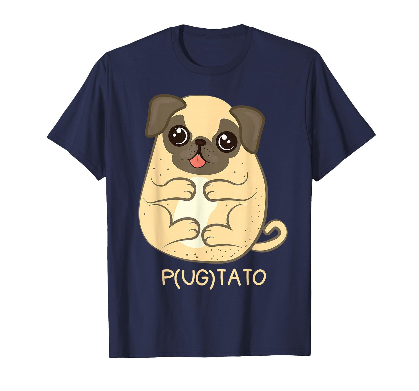 Pugtato Pug Potato Dog Lover T-Shirt Gift T-Shirt