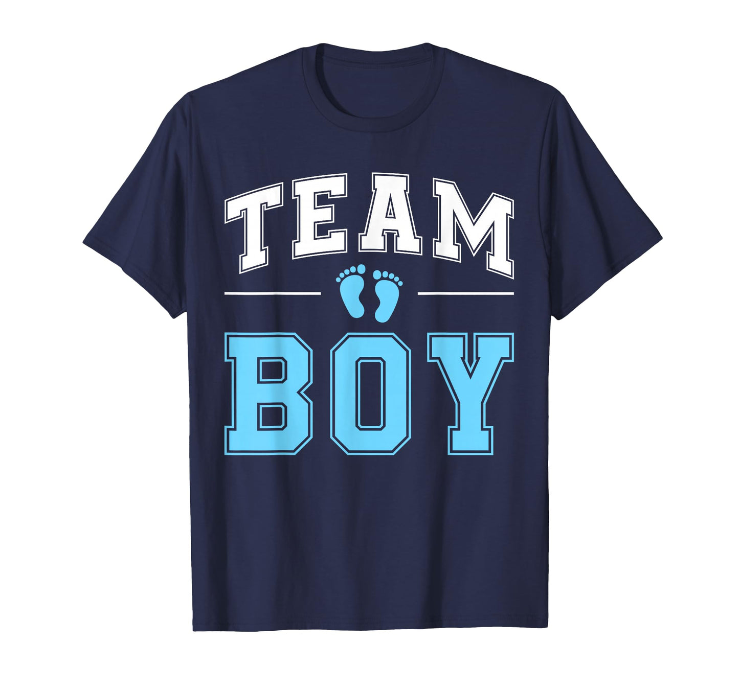 Team Boy Gender Reveal Party Gifts Soon To Be Baby Shower T-Shirt