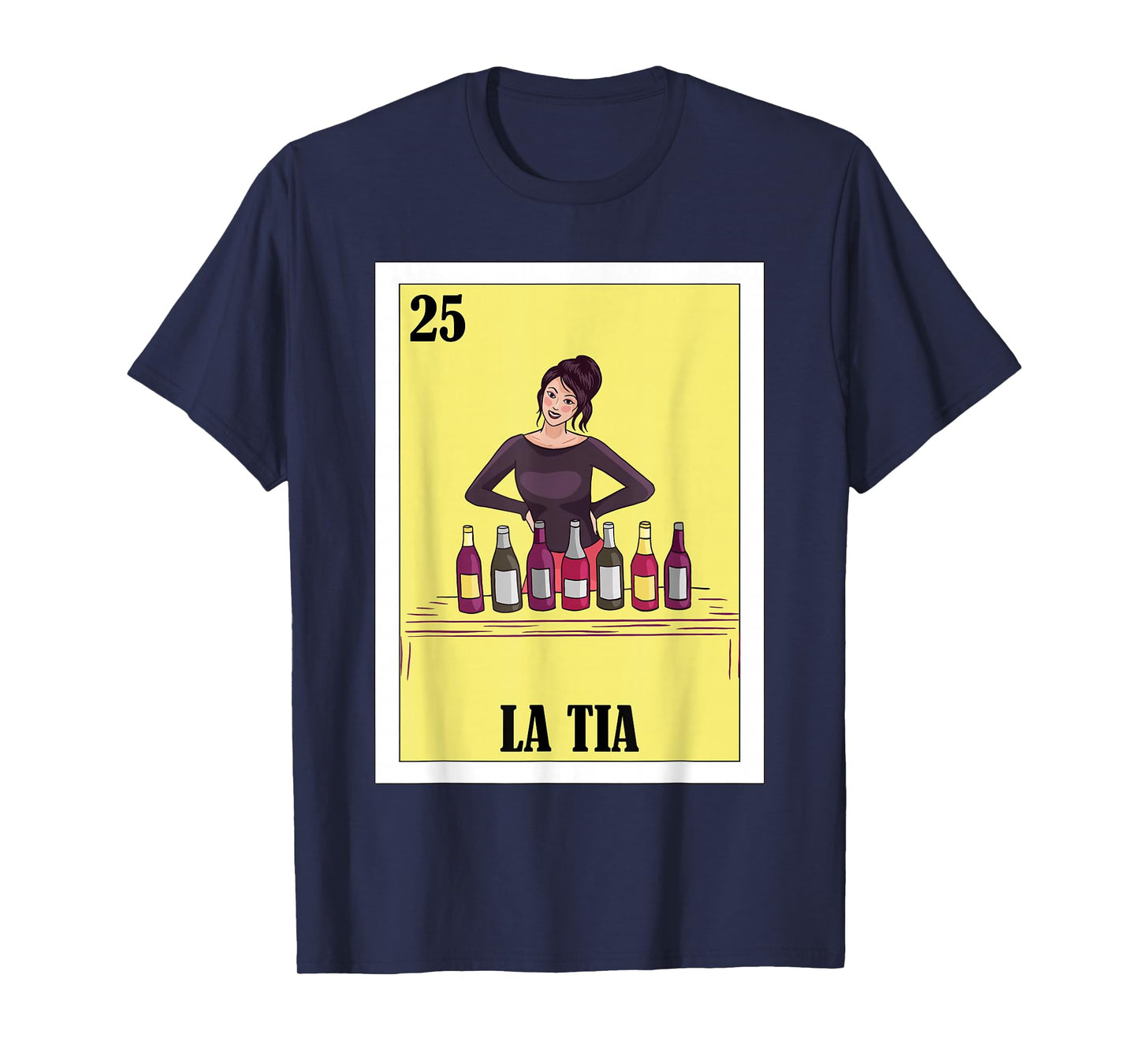 Funny Mexican Design for Aunt - La Tia T-Shirt