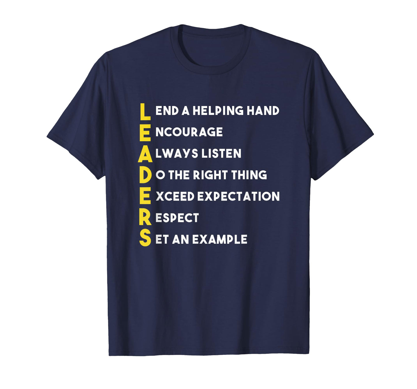Leader Definition Leadership Office Teamwork Influencer Boss T-Shirt