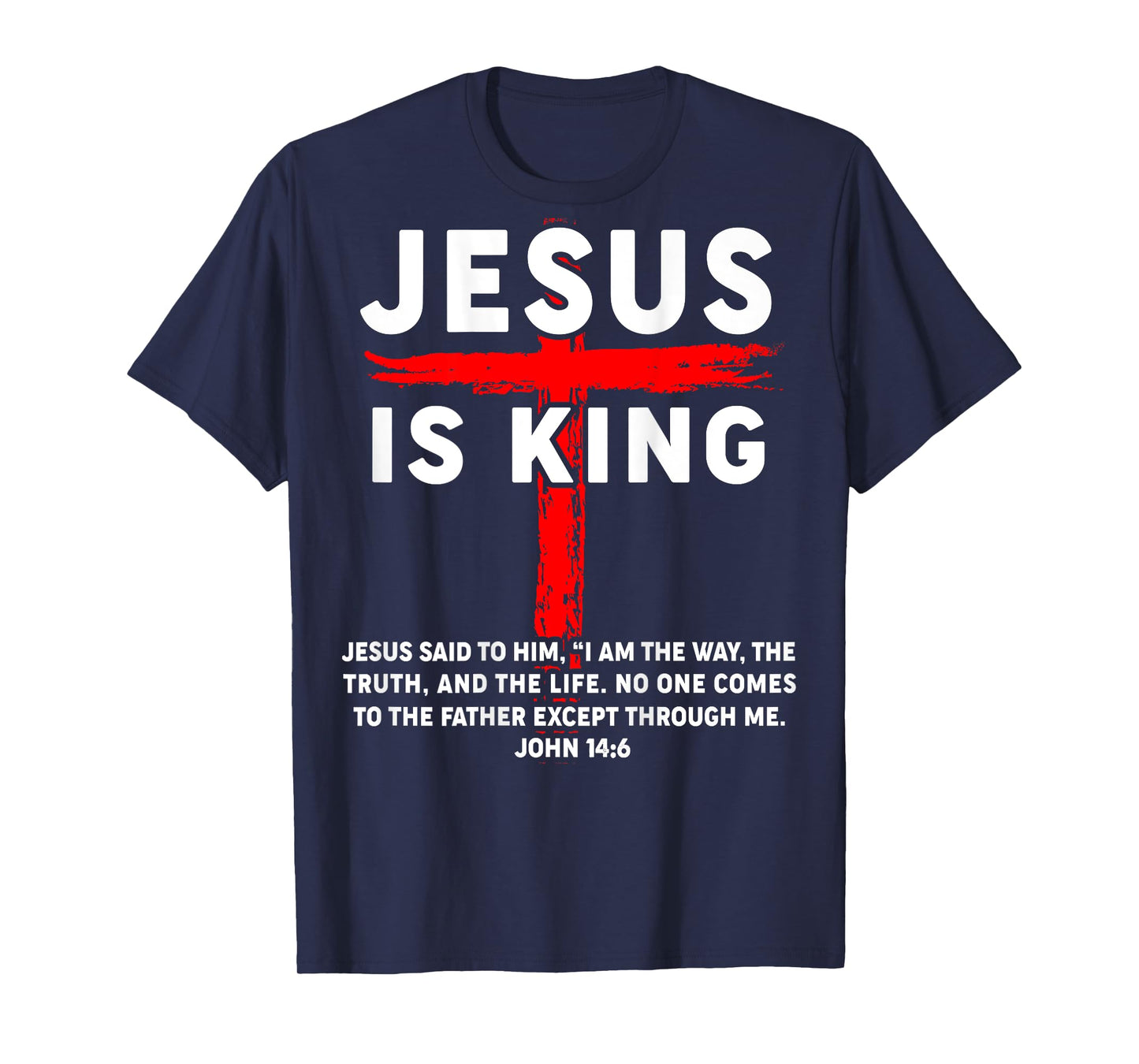 Men Jesus King Youth Boy Funny Christian Save Godson Toddler T-Shirt