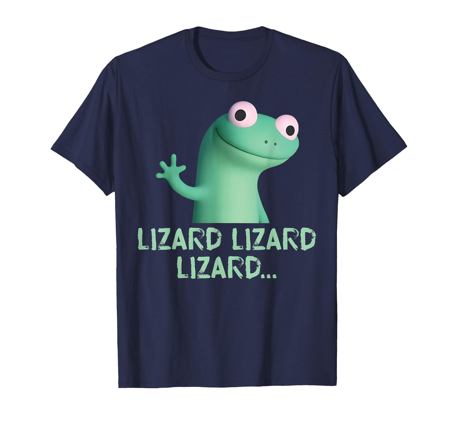 Lizard Lizard Lizard Funny Meme T-Shirt