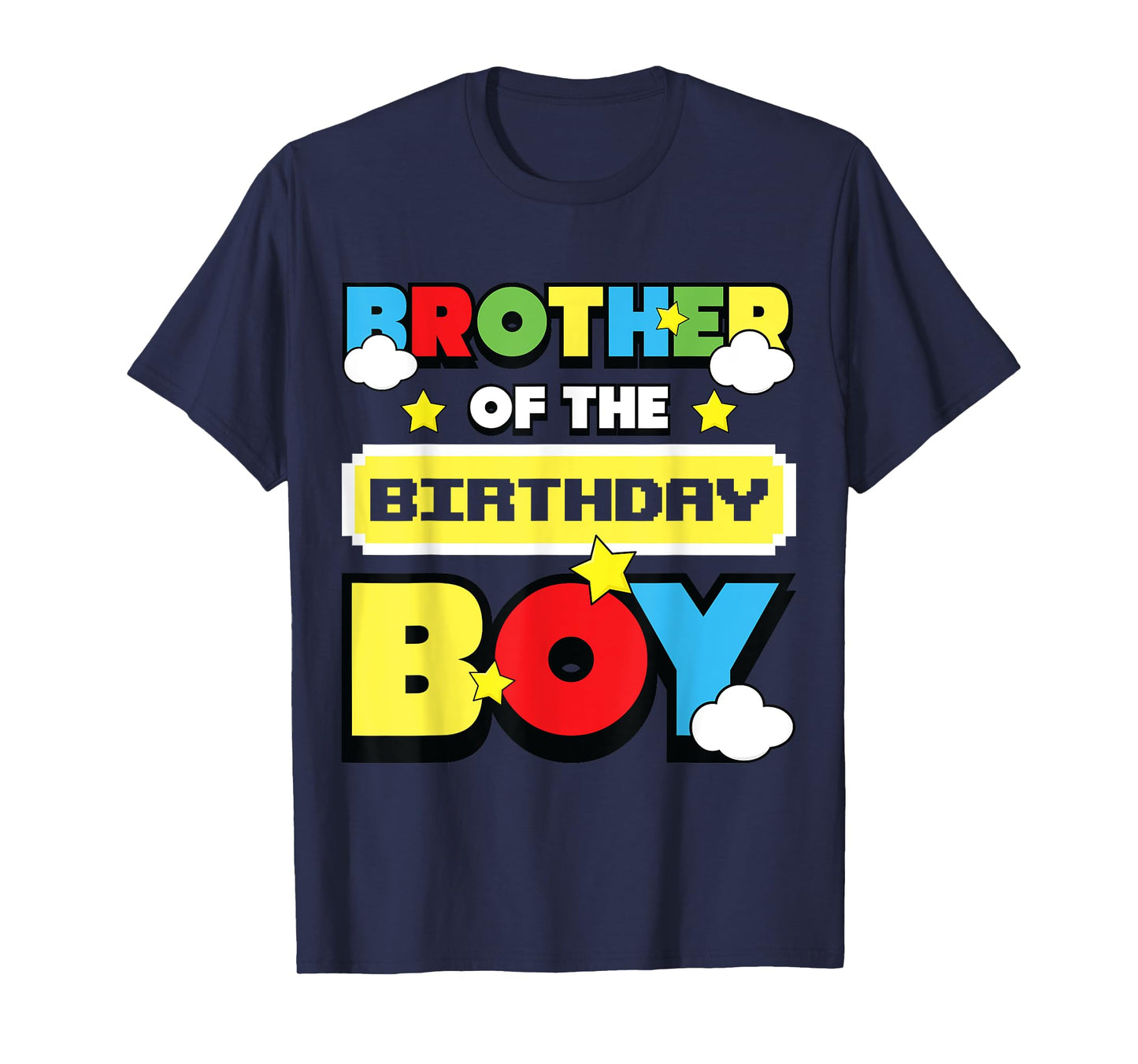 Brother Birthday Boy Party Decor Family Matching T-Shirt