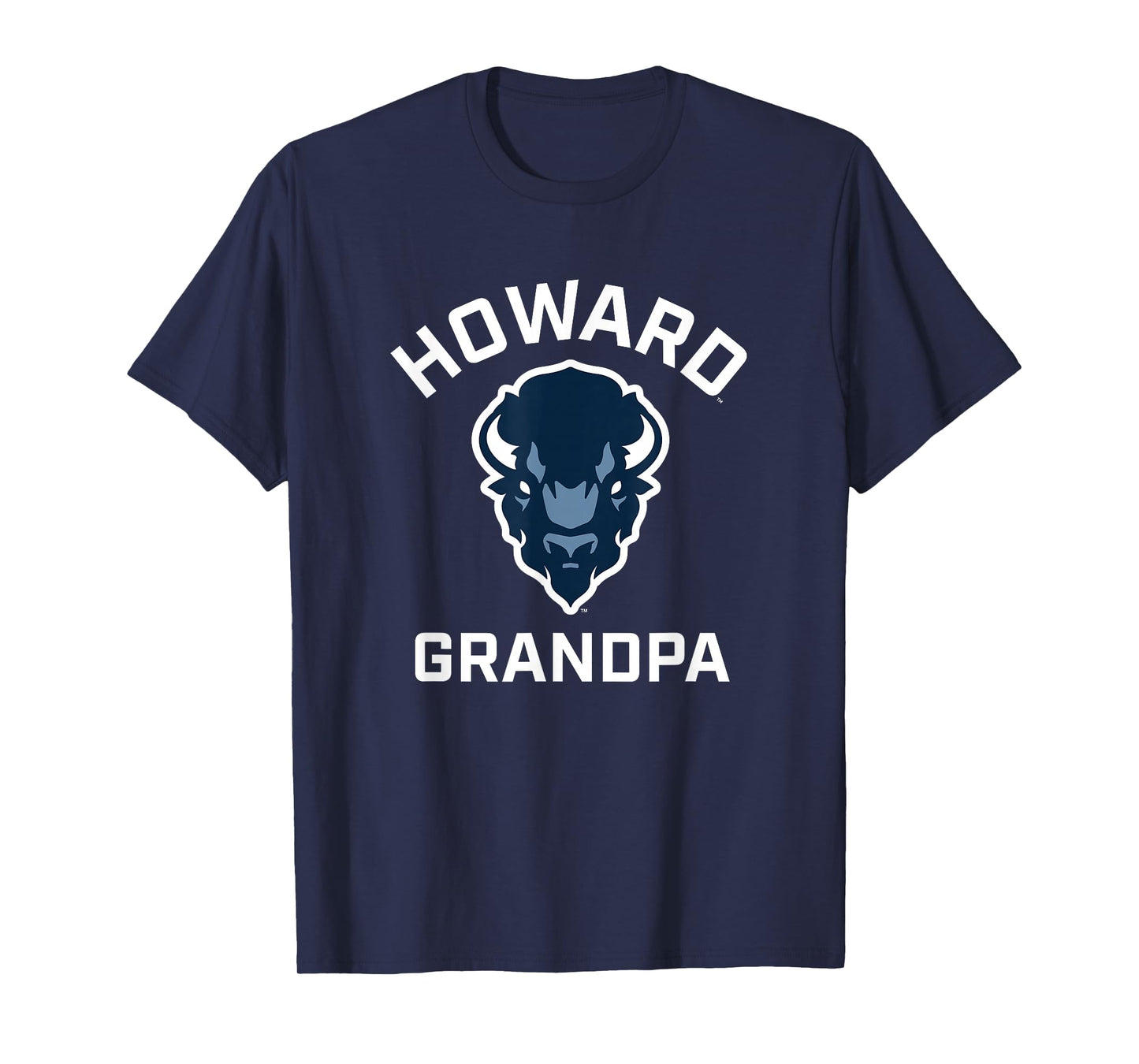 Howard University Bison Arched Grandpa T-Shirt