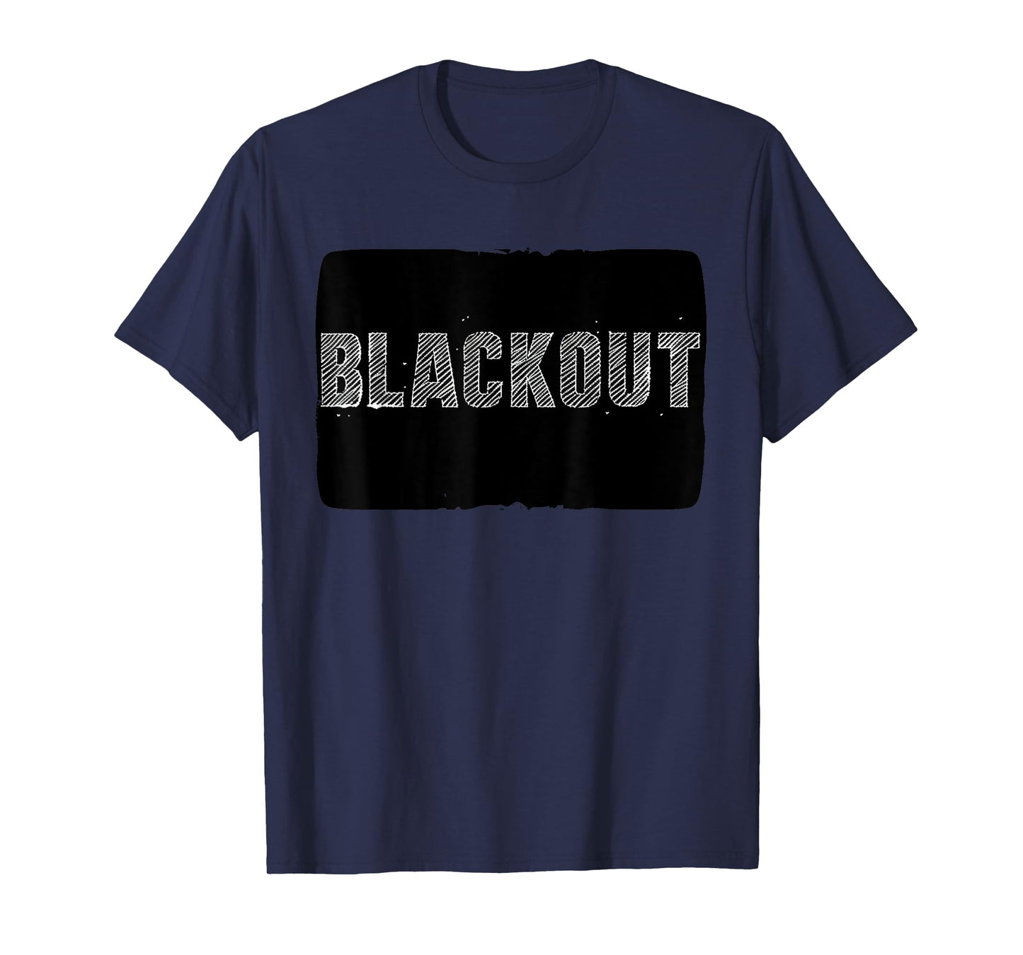 Cool Blackout Statement Costume T-Shirt