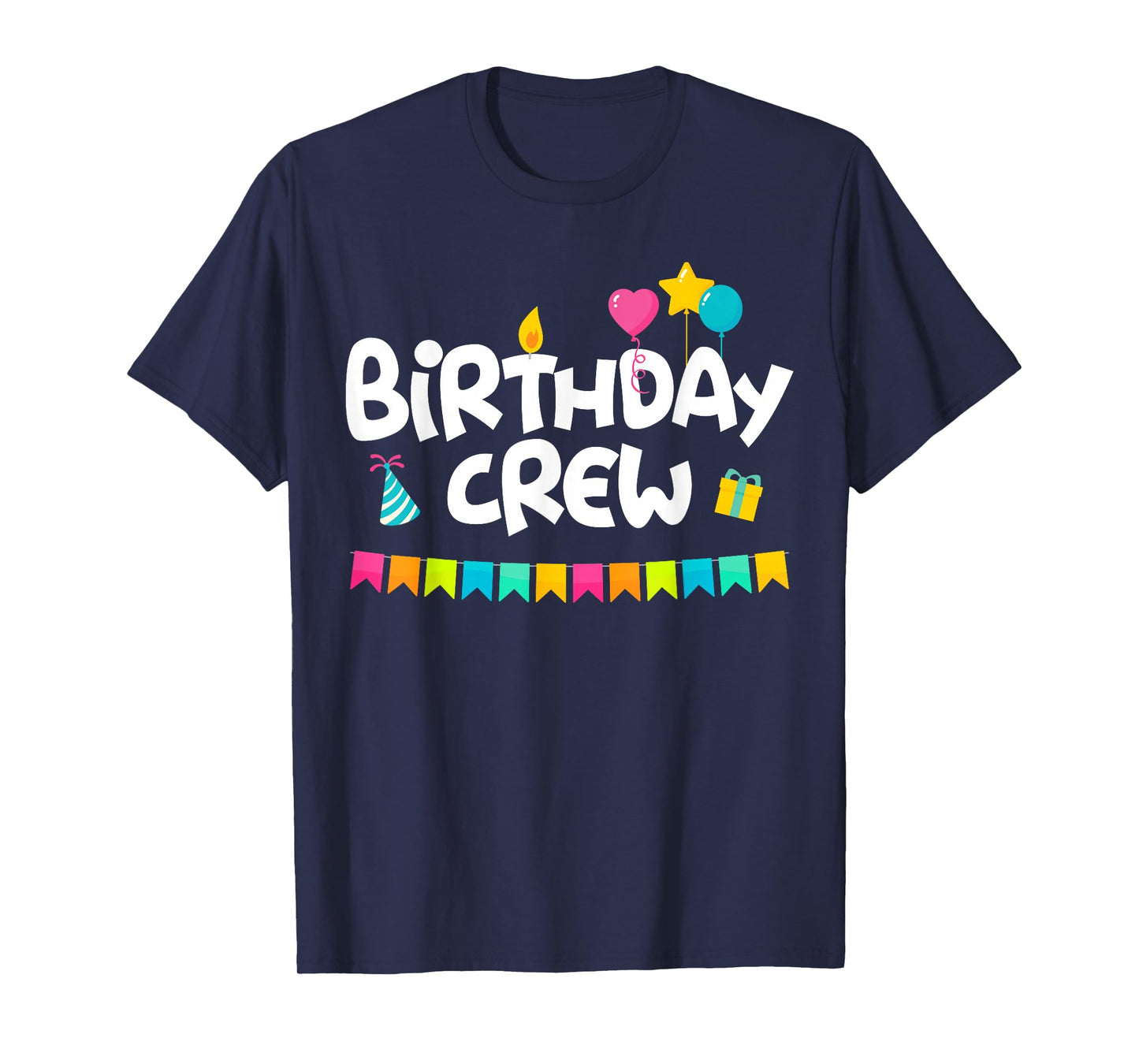 Birthday Squad Clothing - Birthday Crew T-Shirt