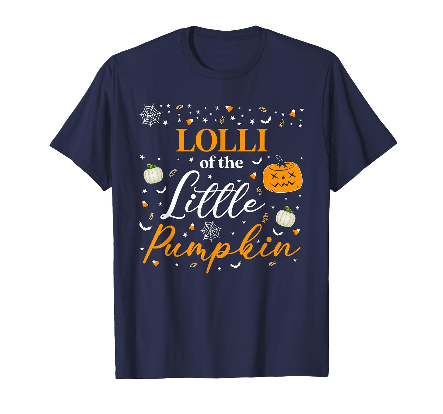 Lolli Of The Little Pumpkin Family Matching Halloween T-Shirt
