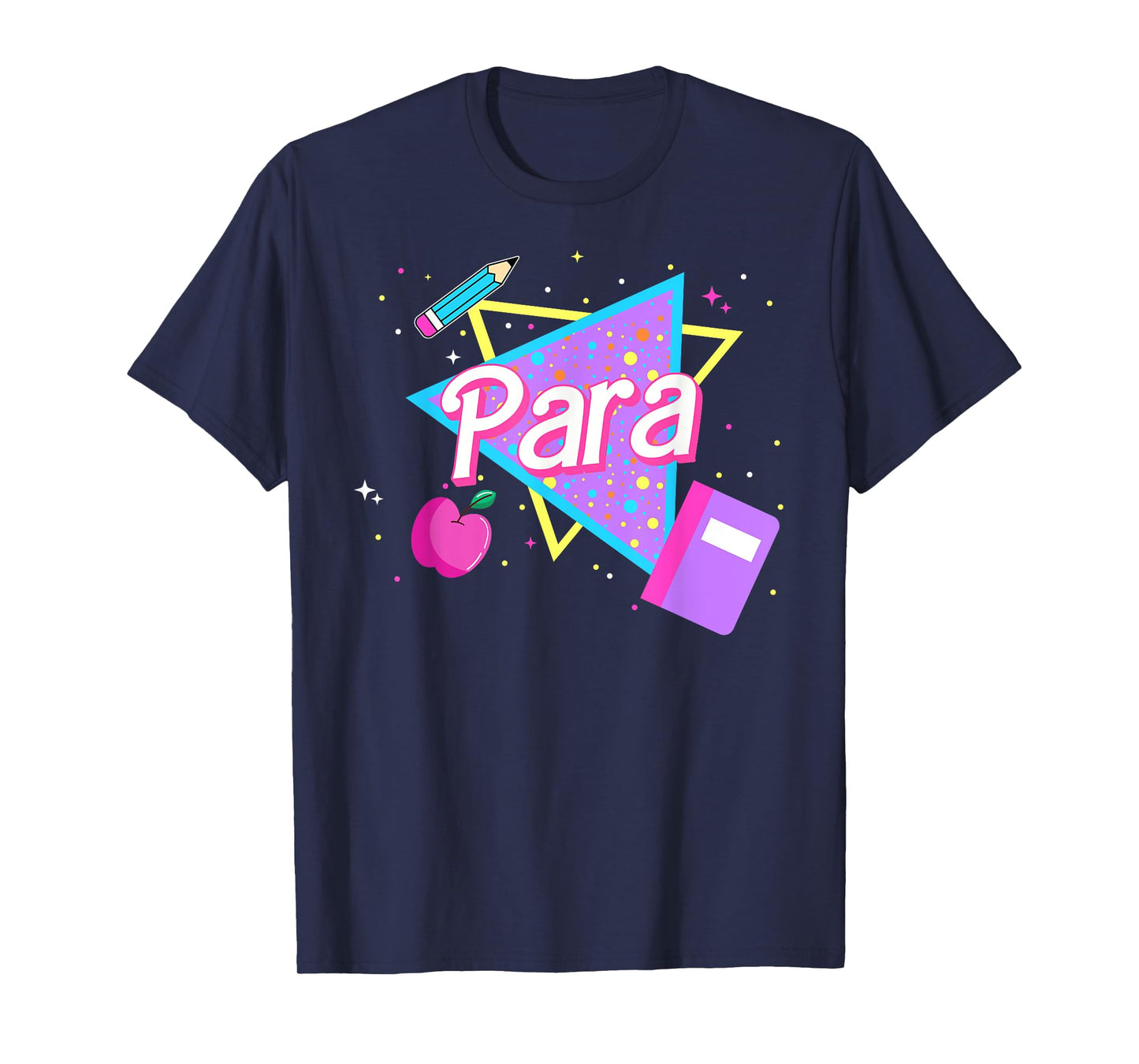 Cute Paraprofessional Shirt 80's 90's Style Retro Old School T-Shirt