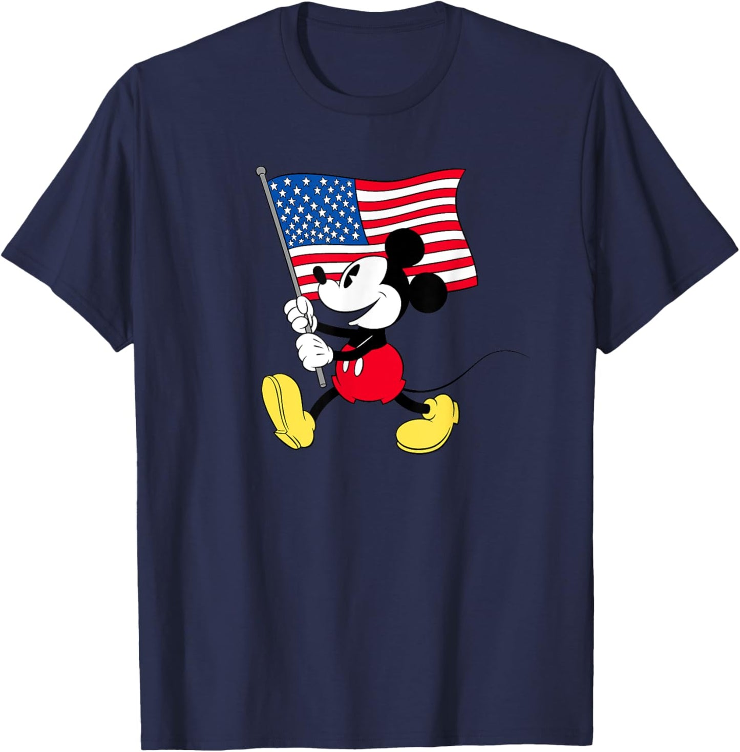 Disney Mickey Mouse Americana Flag T-Shirt