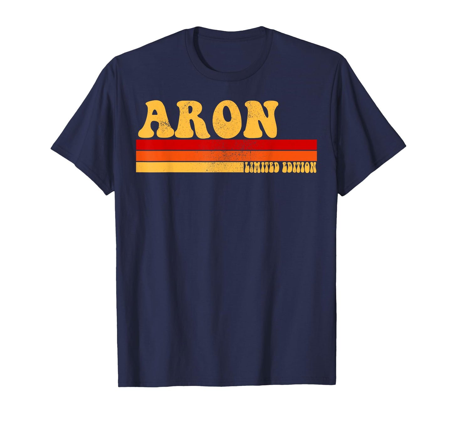ARON Name Personalized Idea Men Retro Vintage ARON T-Shirt