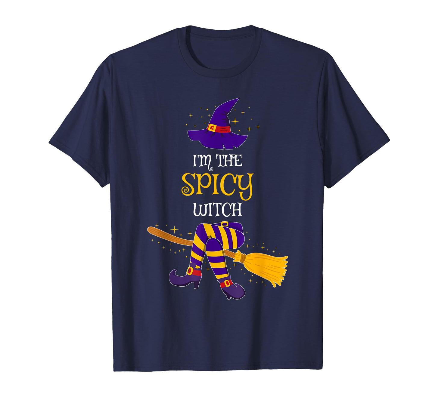 I’m The Spicy Witch Family Matching Costume Halloween T-Shirt