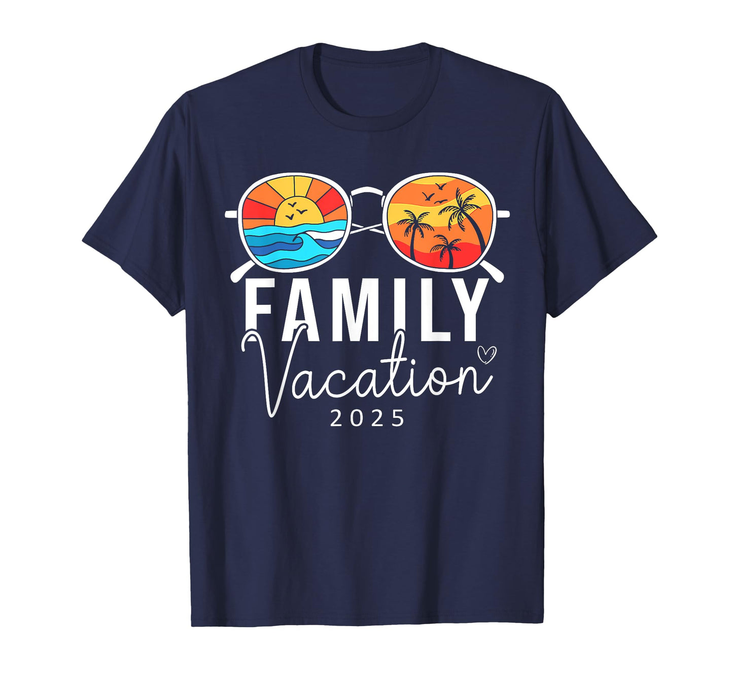 Family Vacation 2025 Beach Matching Summer Vacation 2025 T-Shirt