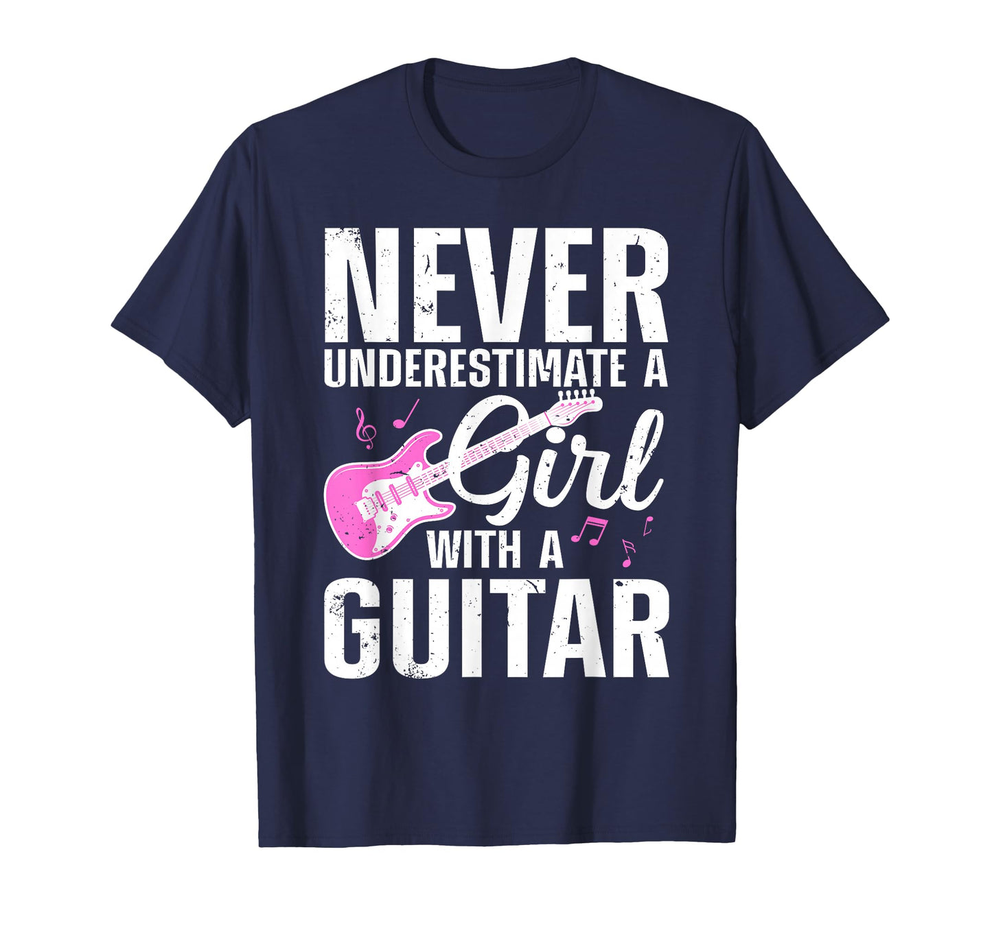 Best Guitar Gift Guitar Themed Stuff & Accessories Women Girls Guitarist Acoustic Guitar Lovers T-Shirt