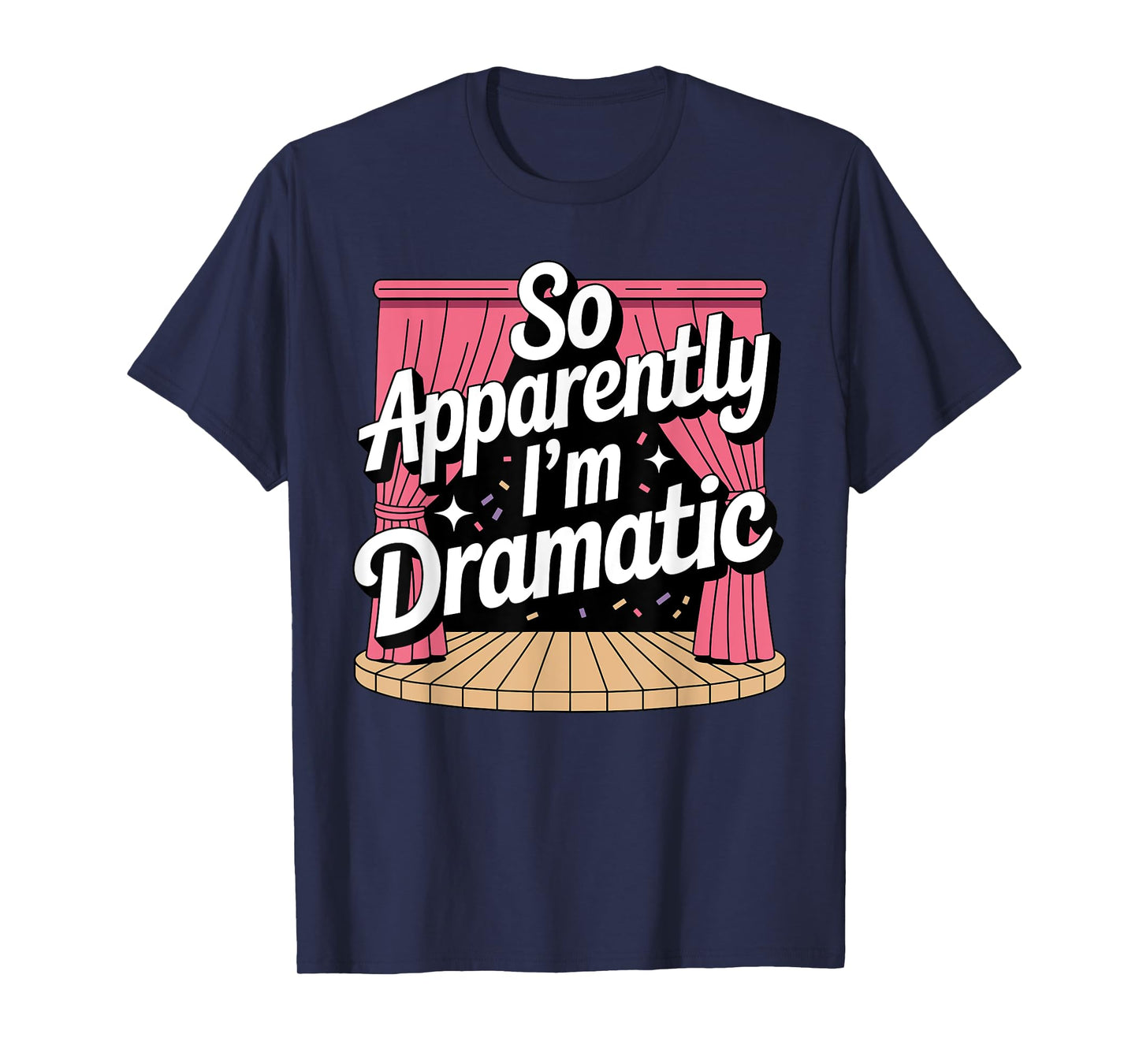 Best Theatre Art for Men Women Musical Drama Teacher Theater T-Shirt
