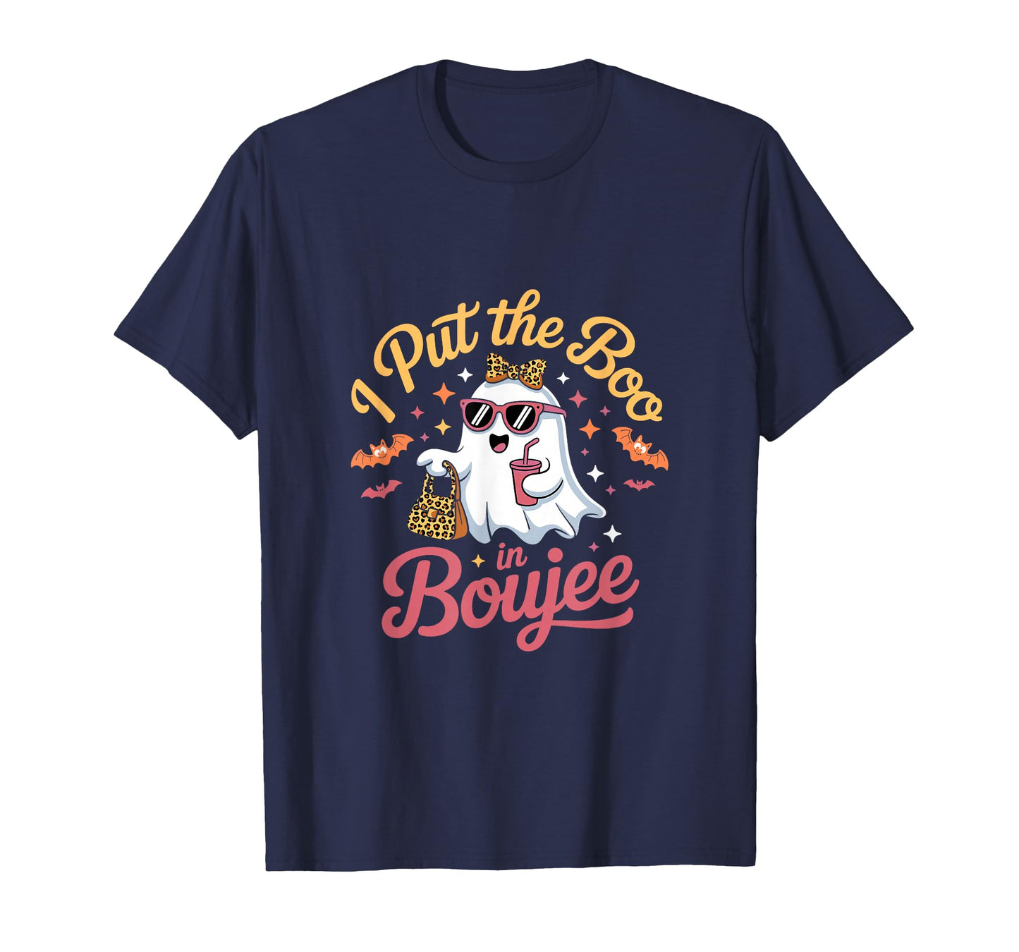 I Put The Boo in Boujee Halloween for Coquette Spooky Season T-Shirt