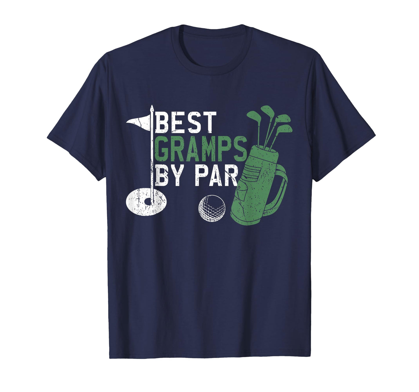 Best Gramps By Par Golf Lover Fathers Day T-Shirt