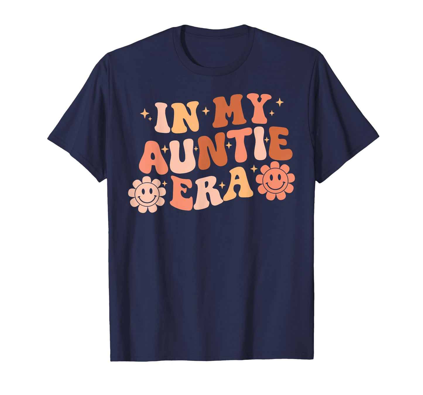 In My Auntie Era niece nephew matching Groovy T-Shirt
