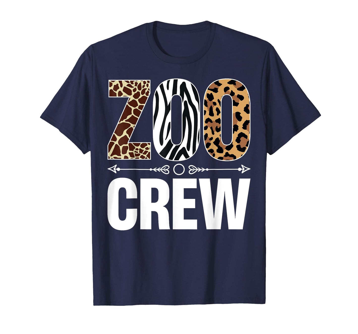 Zoo Crew Wildlife Zebra Giraffe Jungle Safari Animals T-Shirt