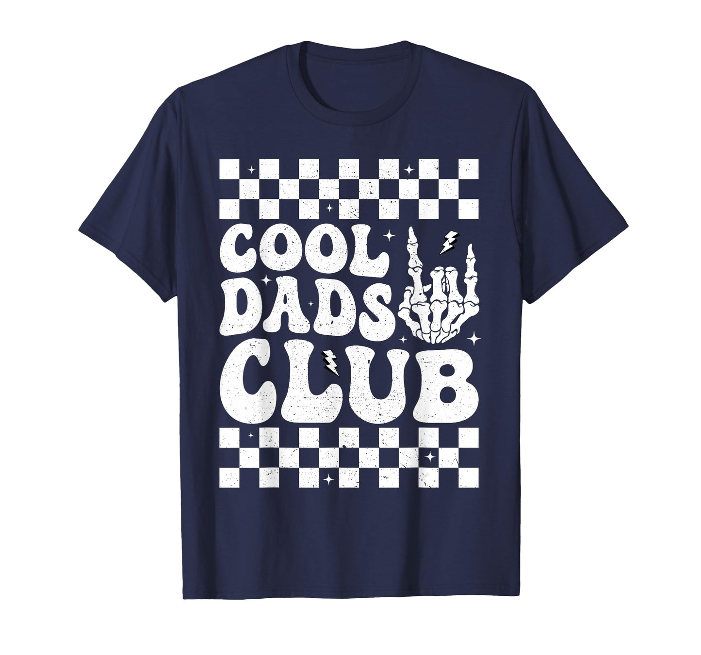Retro Cool Dads Club Funny Dad Fathers Day T-Shirt