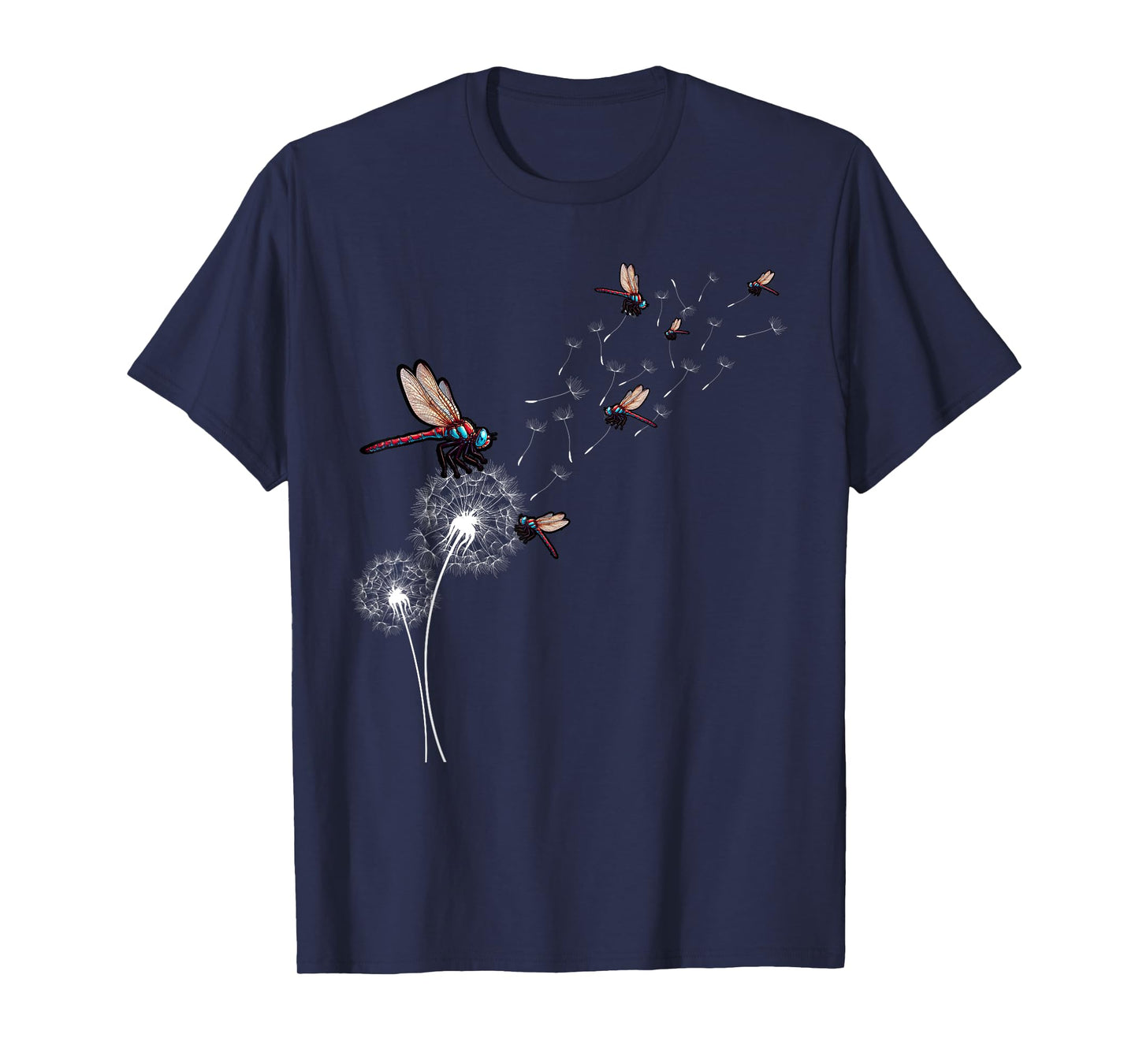 Dandelion Dragonfly Wildlife Insect Dragonfly T-Shirt