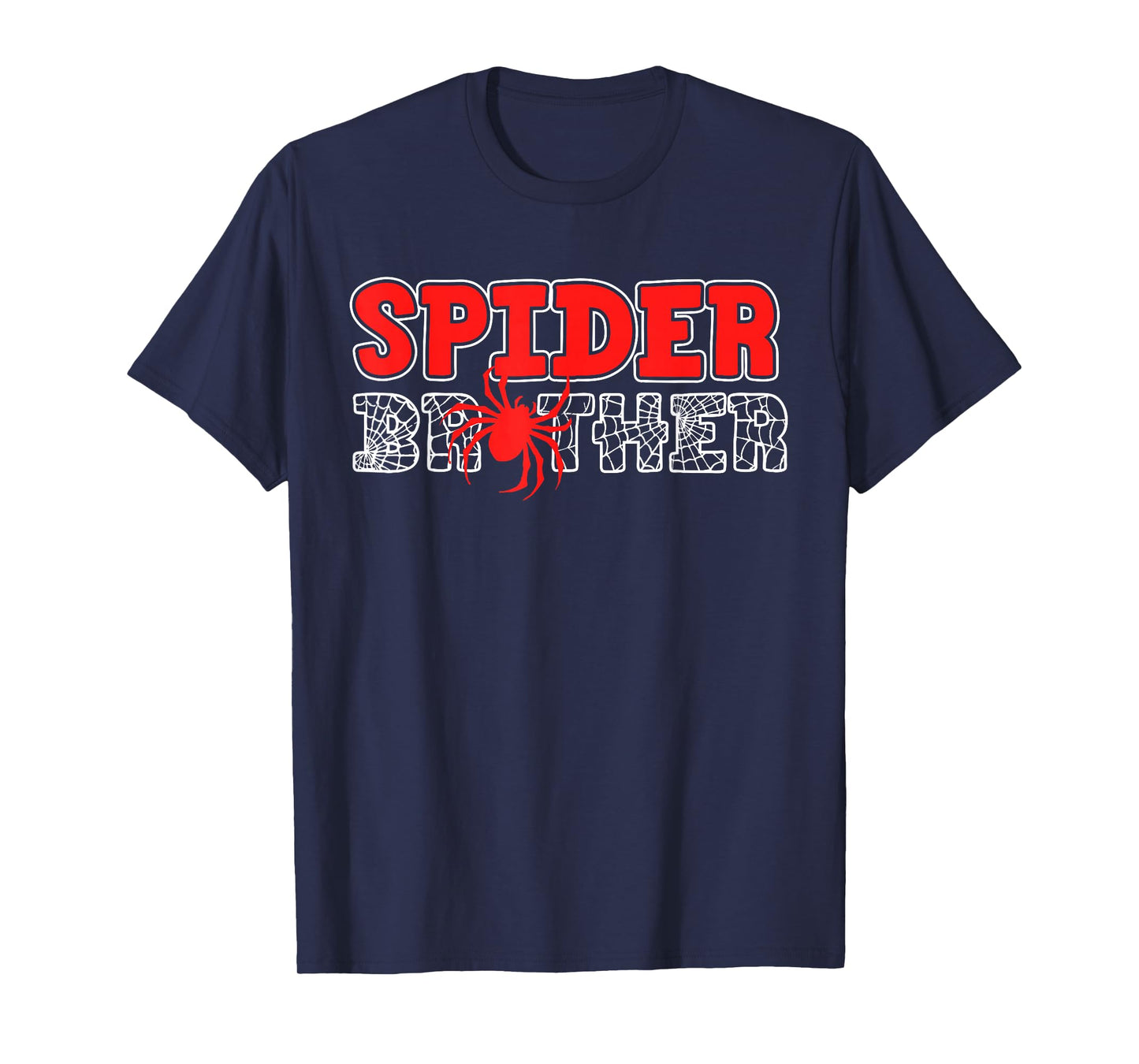 Spider Brother Kid Spidey Birthday Matching Family Christmas T-Shirt