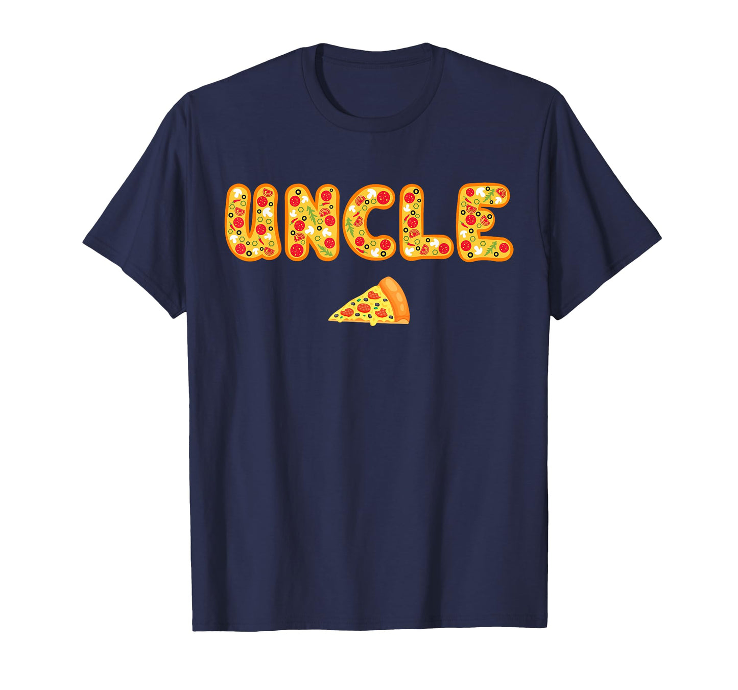 Uncle Aunt Matching Birthday Squad Crew Pizza Family T-Shirt