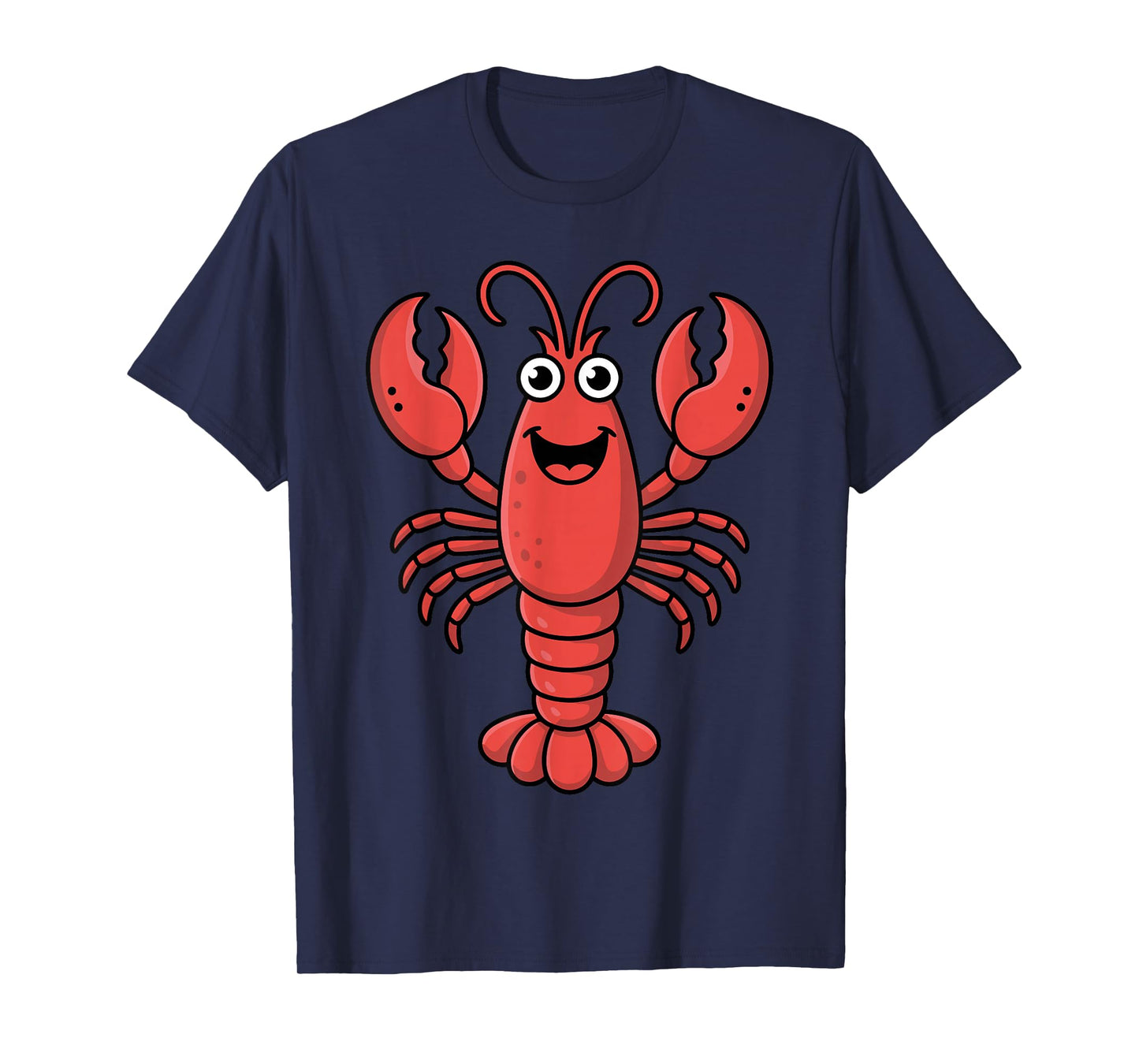 Funny Lobster Art for Men Women Kids Toddlers Lobster Lover T-Shirt