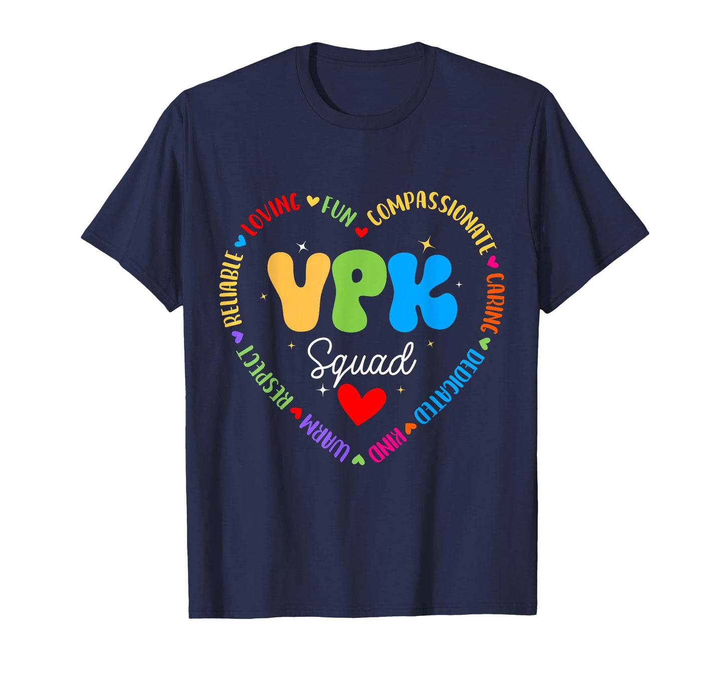 VPK Squad First Day Of VPK Back To School T-Shirt