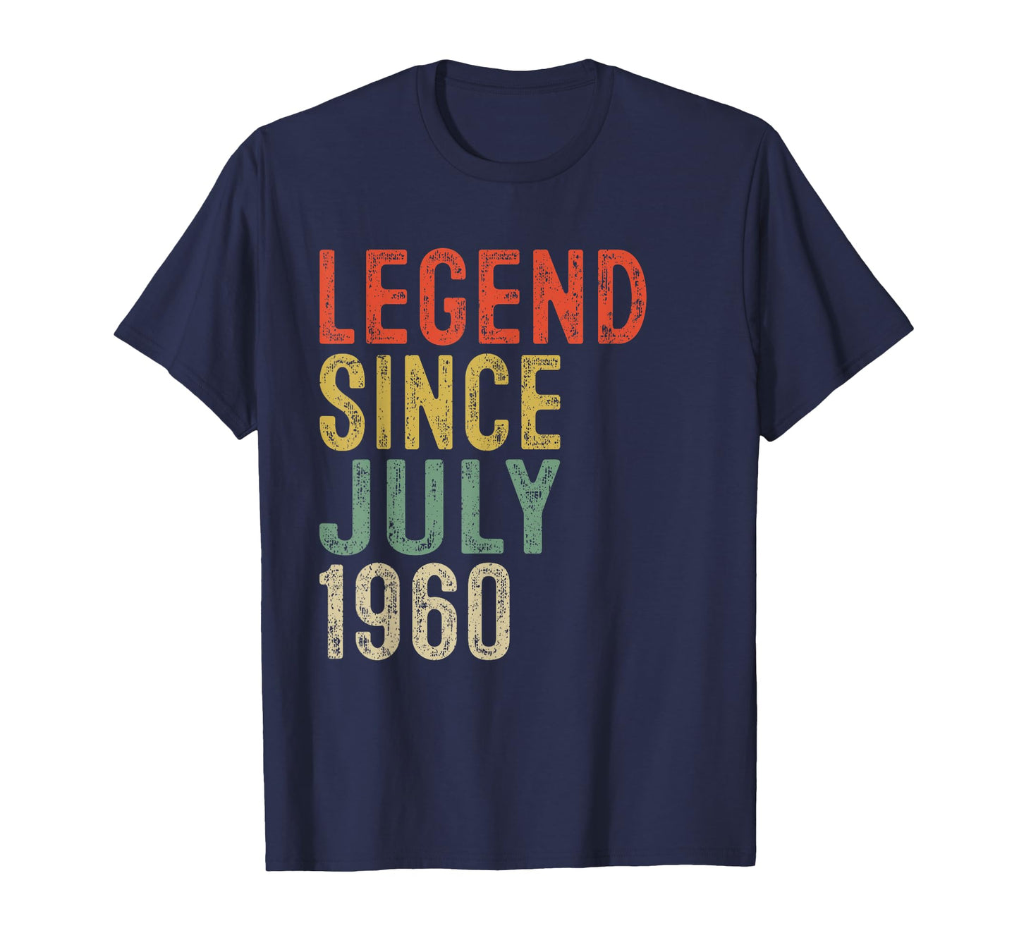 Legend Since July 1960 65th Birthday Gifts 65 Year Old T-Shirt